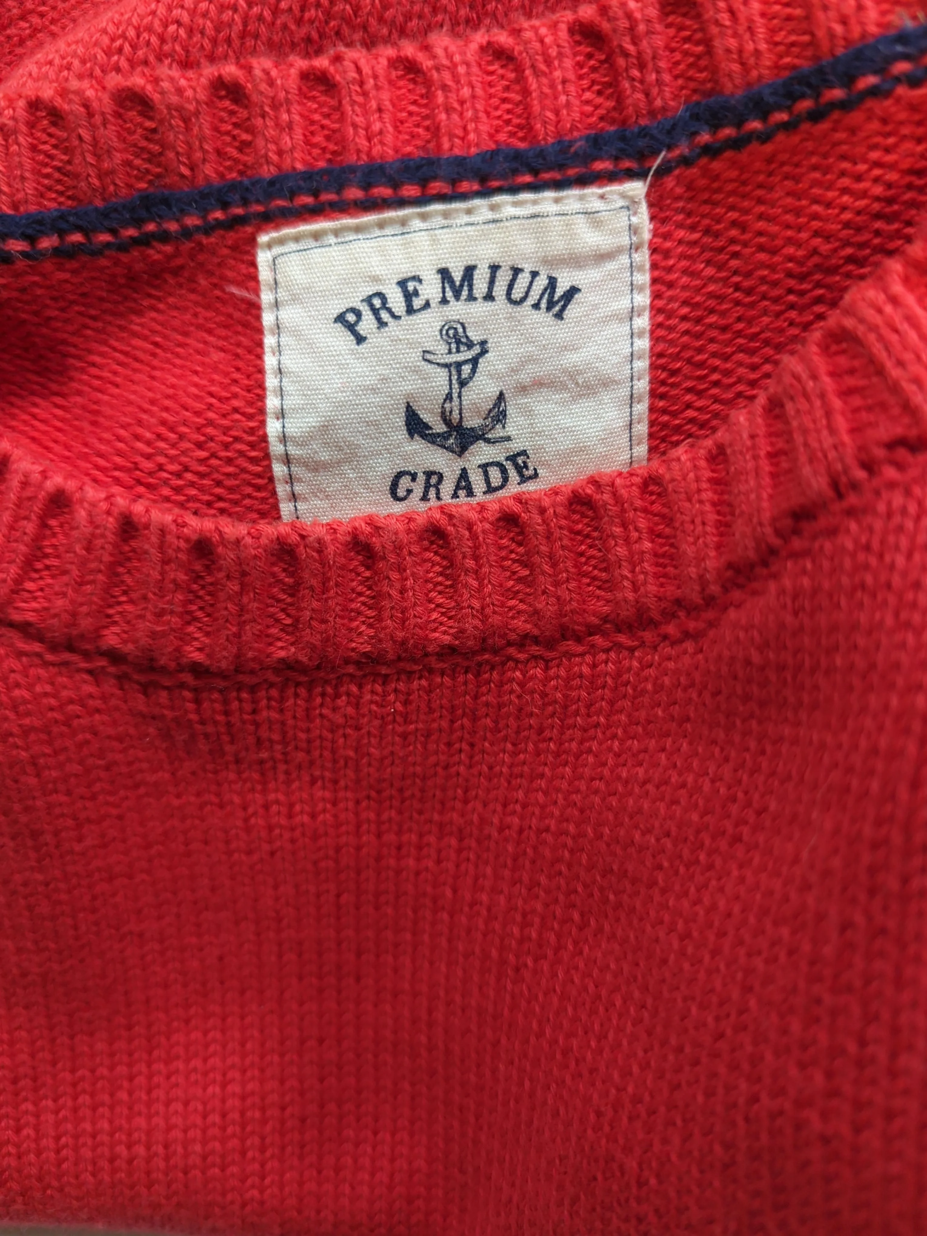 Joules Women's Jumper L Red 100% Cotton Crew Neck Pullover - Image 5