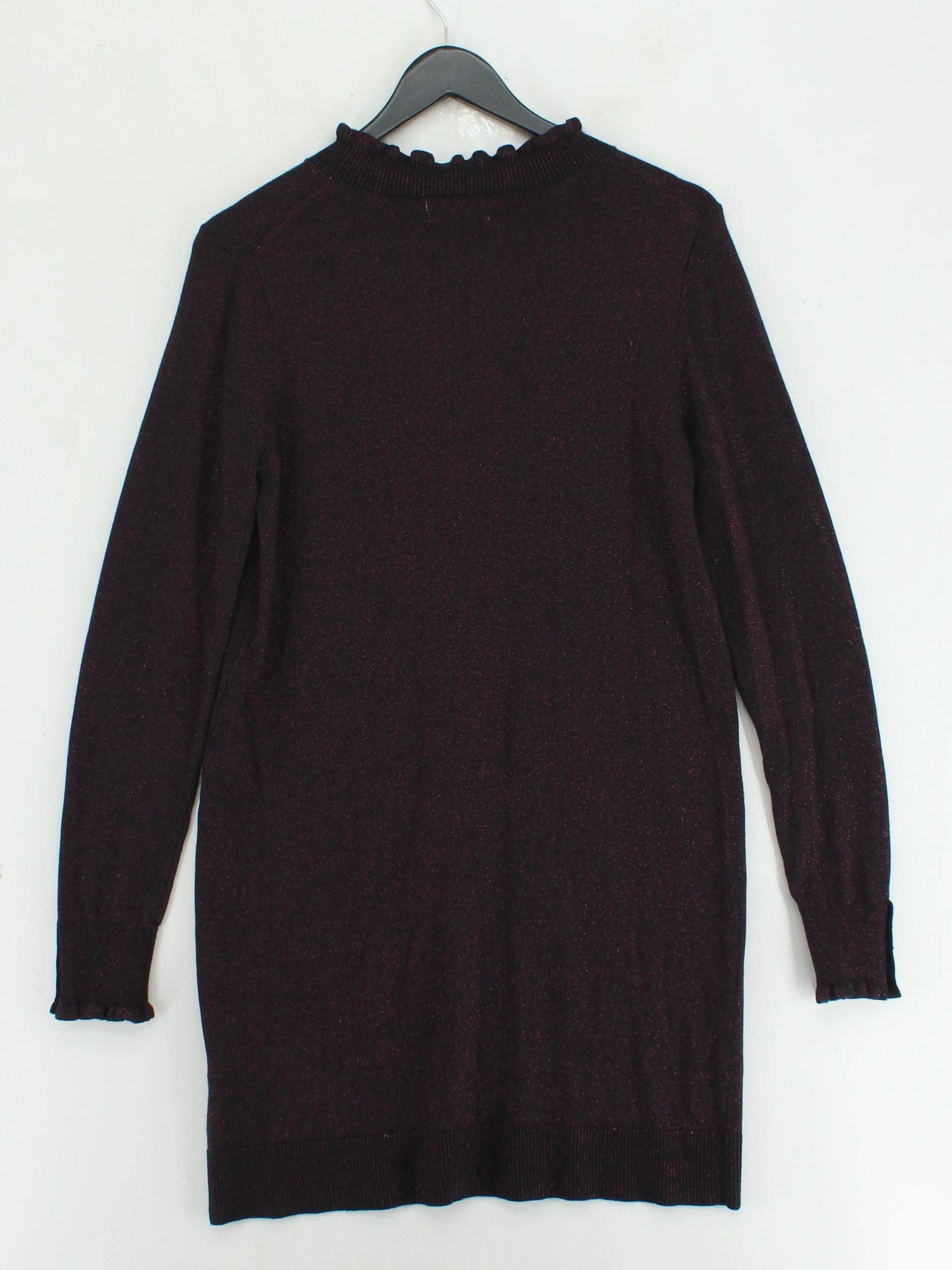 Joules Women's Jumper UK 12 Grey Cotton with Polyester, Viscose, Other Pullover - Image 2