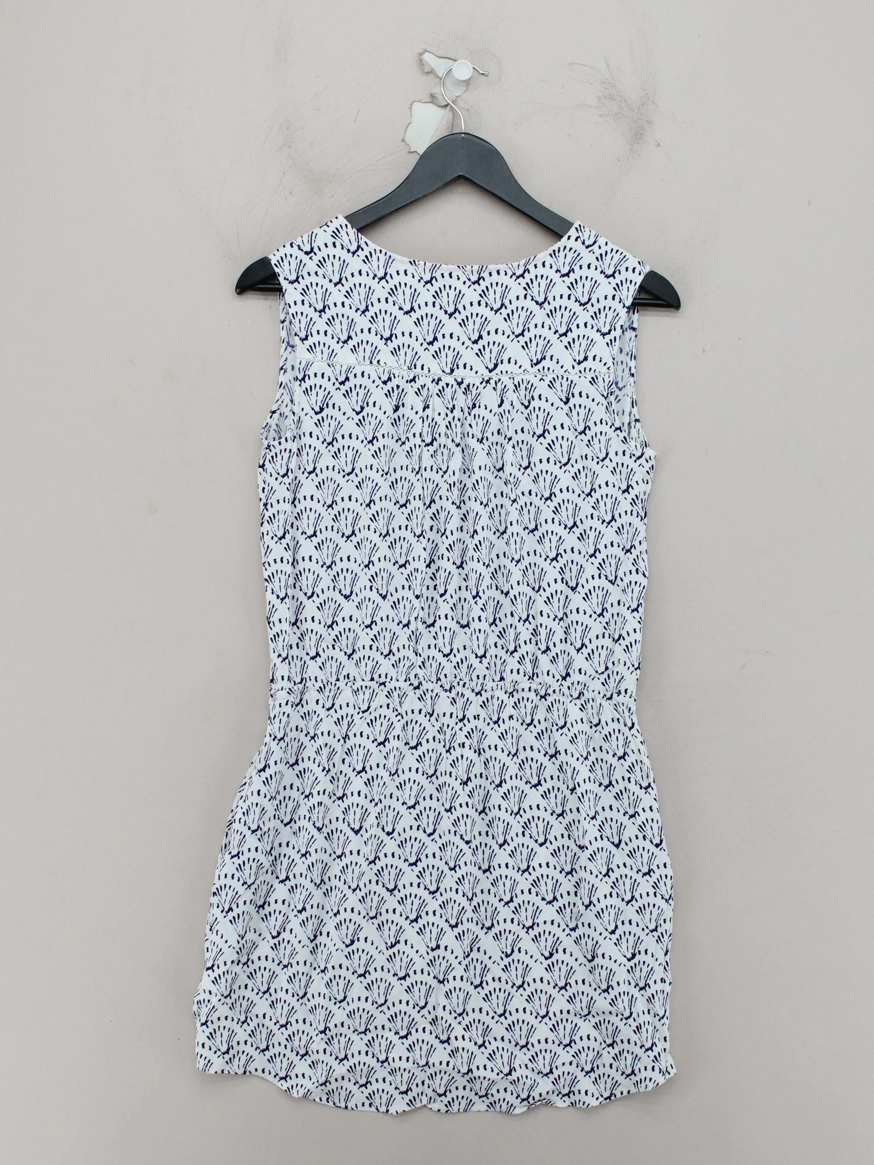 Joules Women's Playsuit UK 12 White Graphic 100% Viscose Playsuit - Image 2