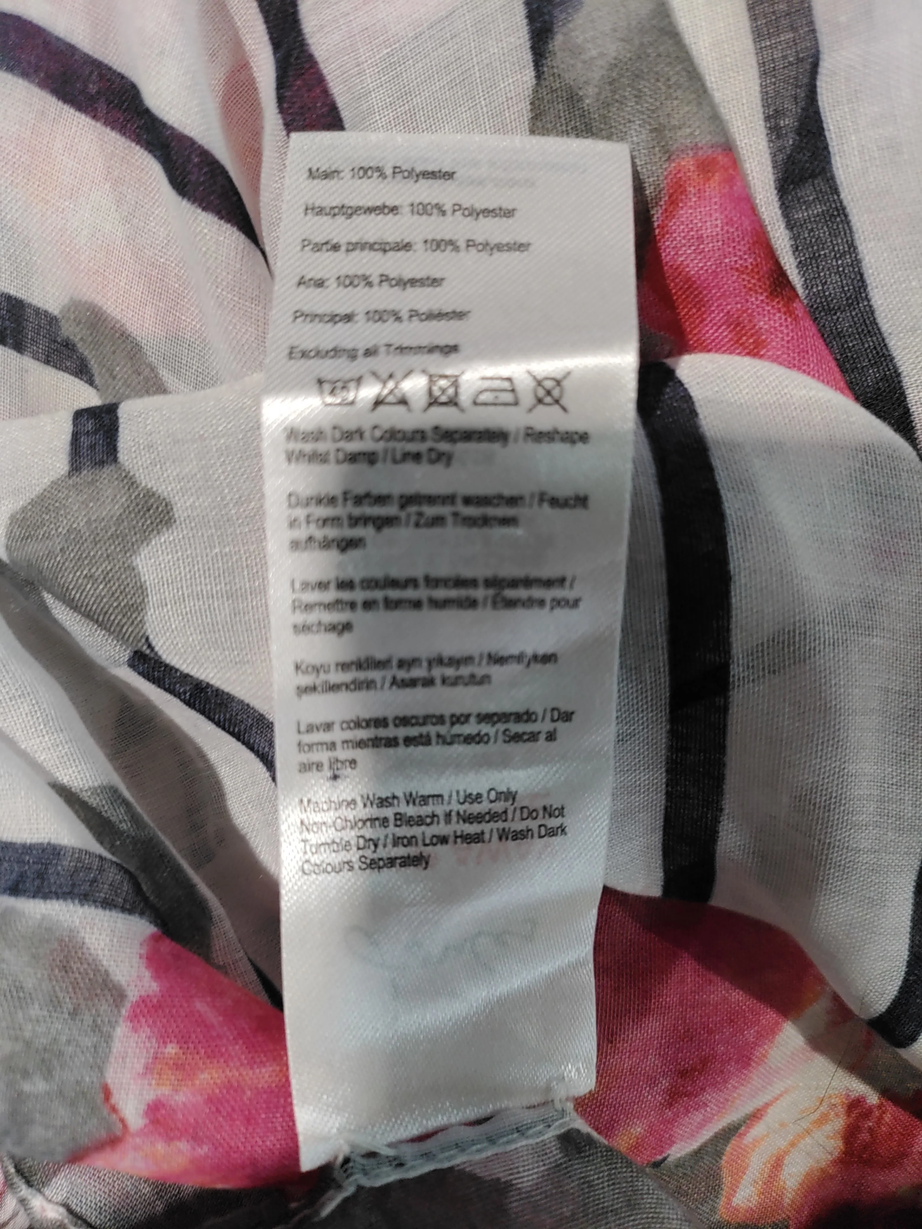 Joules Women's Scarf Multi Striped 100% Polyester Rectangle Scarf - Image 6