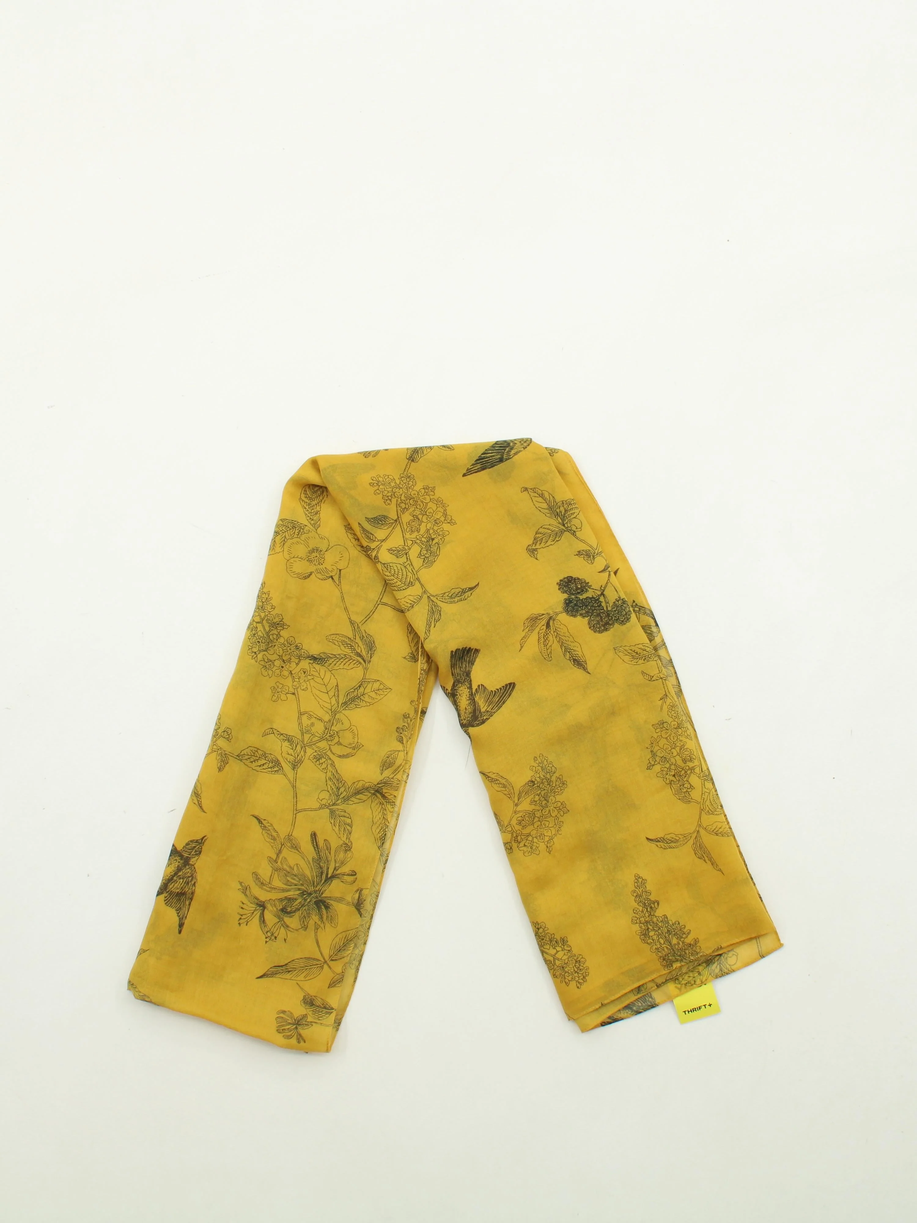 Joules Women's Scarf Yellow 100% Other Rectangle Scarf - Image 2