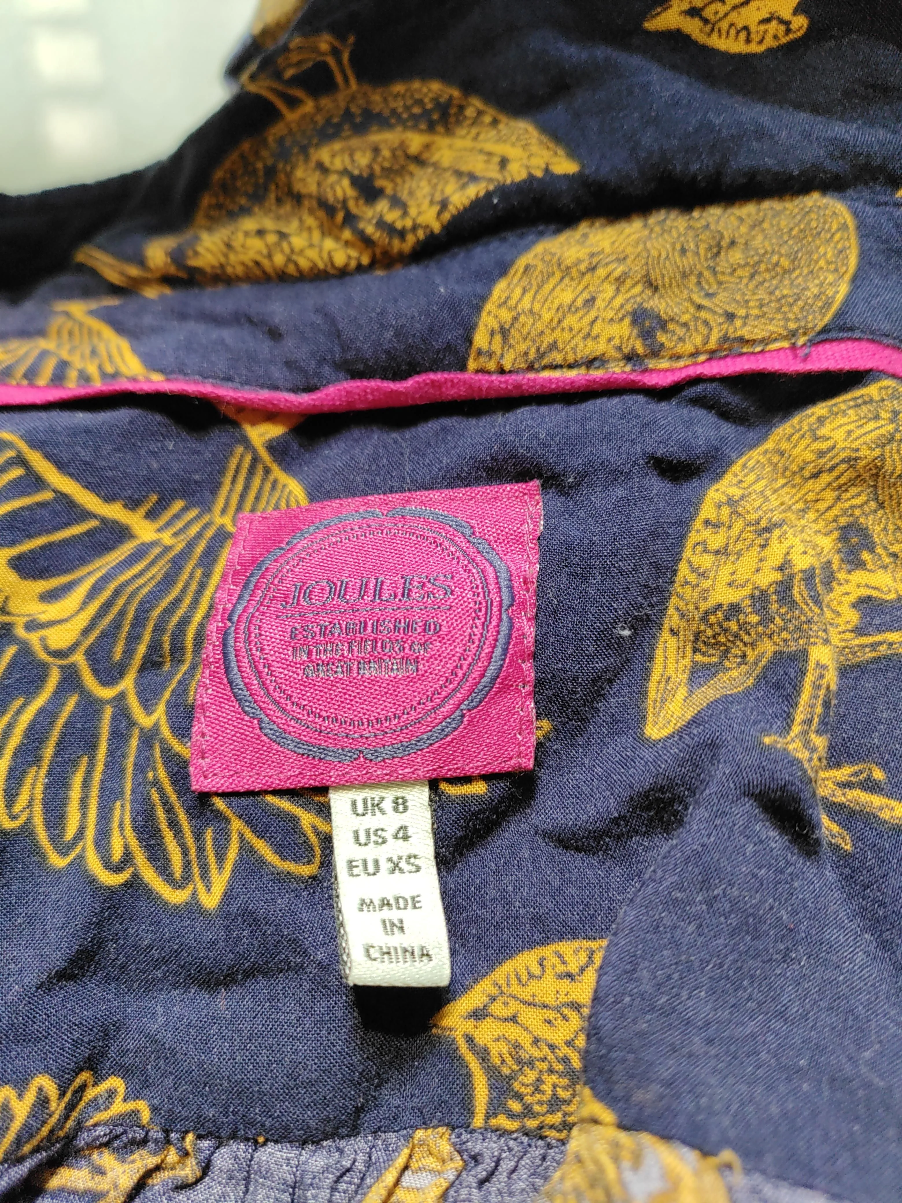 Joules Women's Shirt UK 8 Multi 100% Viscose Basic - Image 5