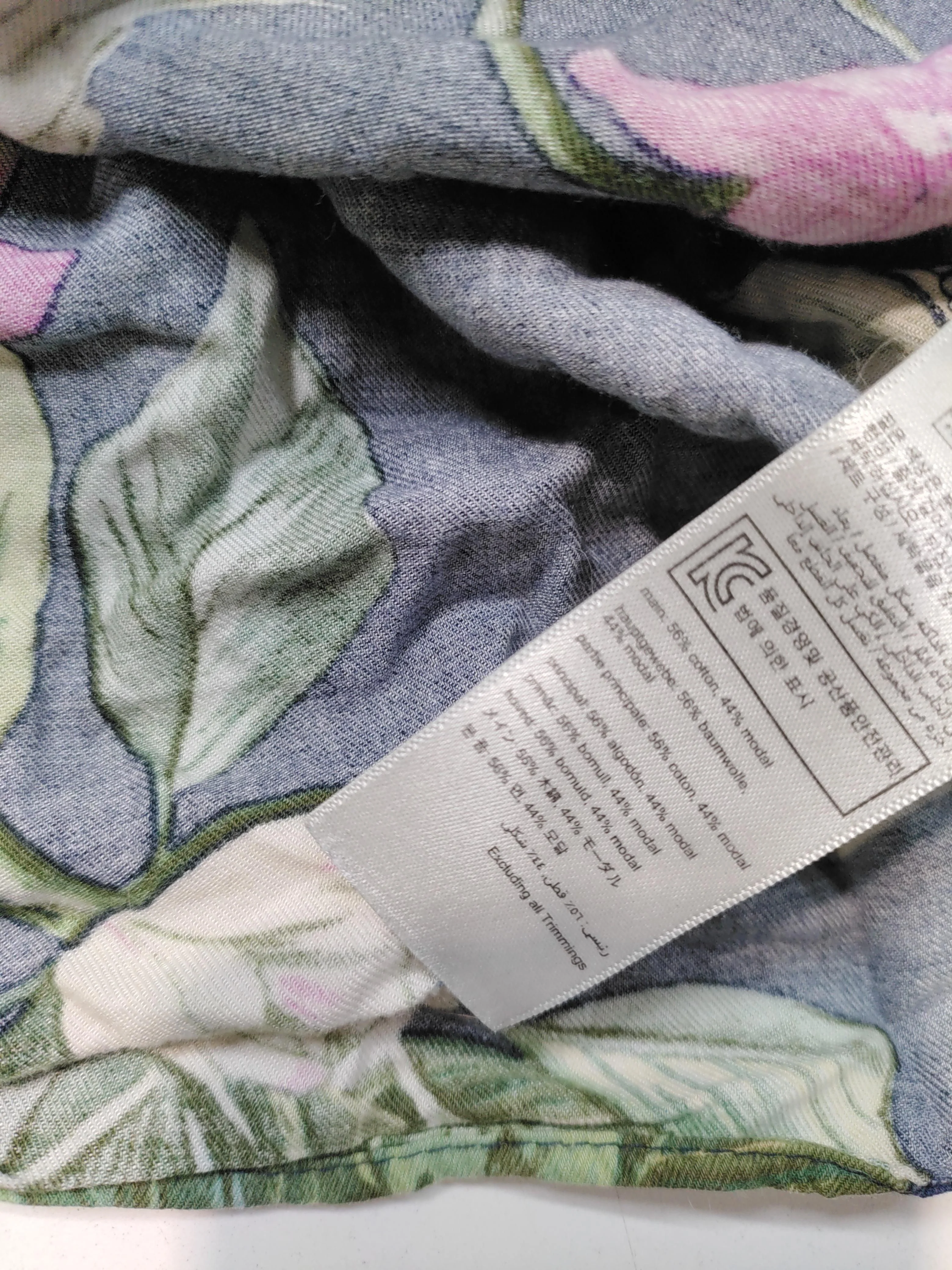Joules Women's T-Shirt M Blue Cotton with Lyocell Modal Camisole - Image 6