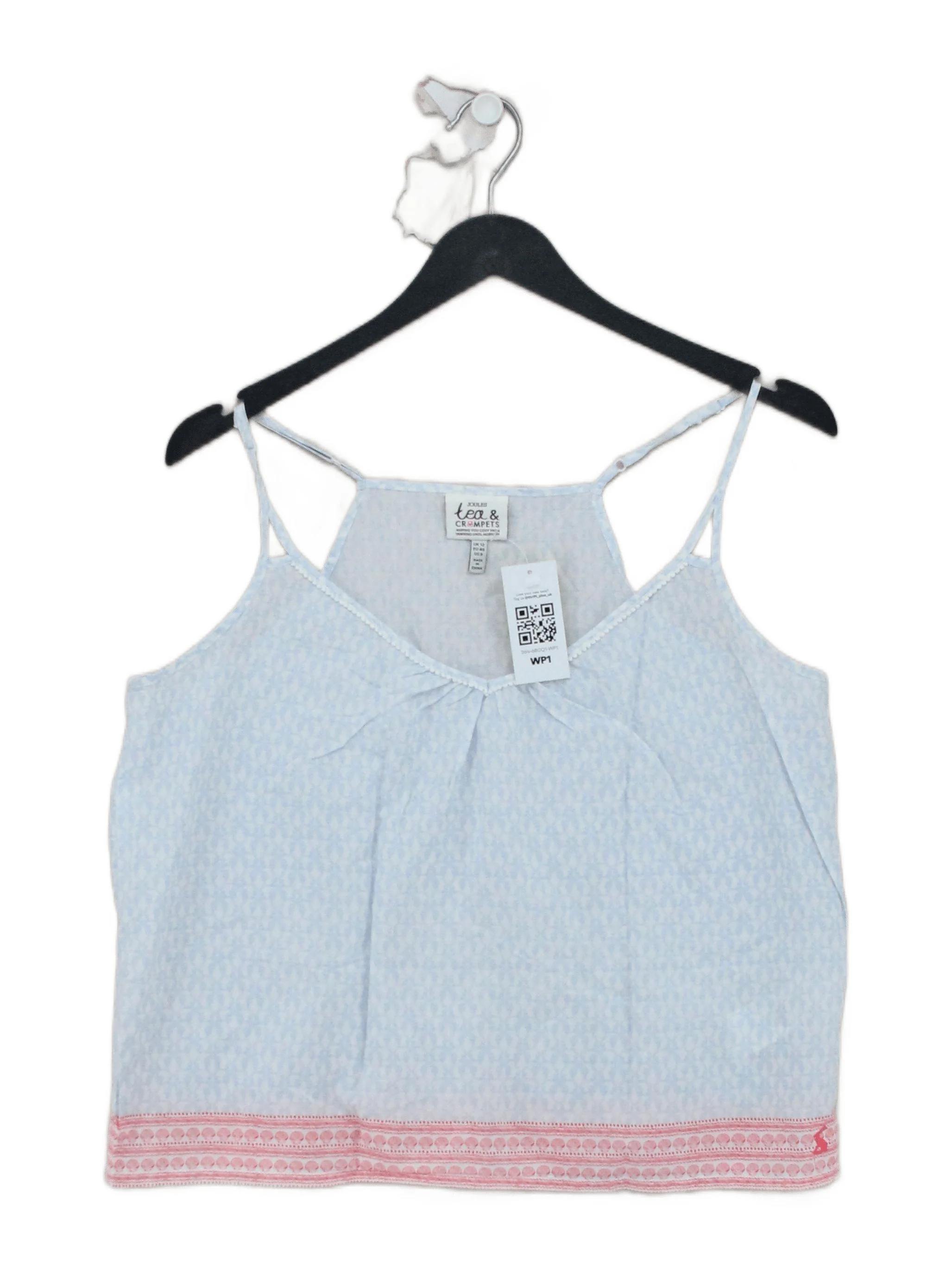 Joules Women's Top M Multi 100% Cotton Sleeveless Round Neck Basic