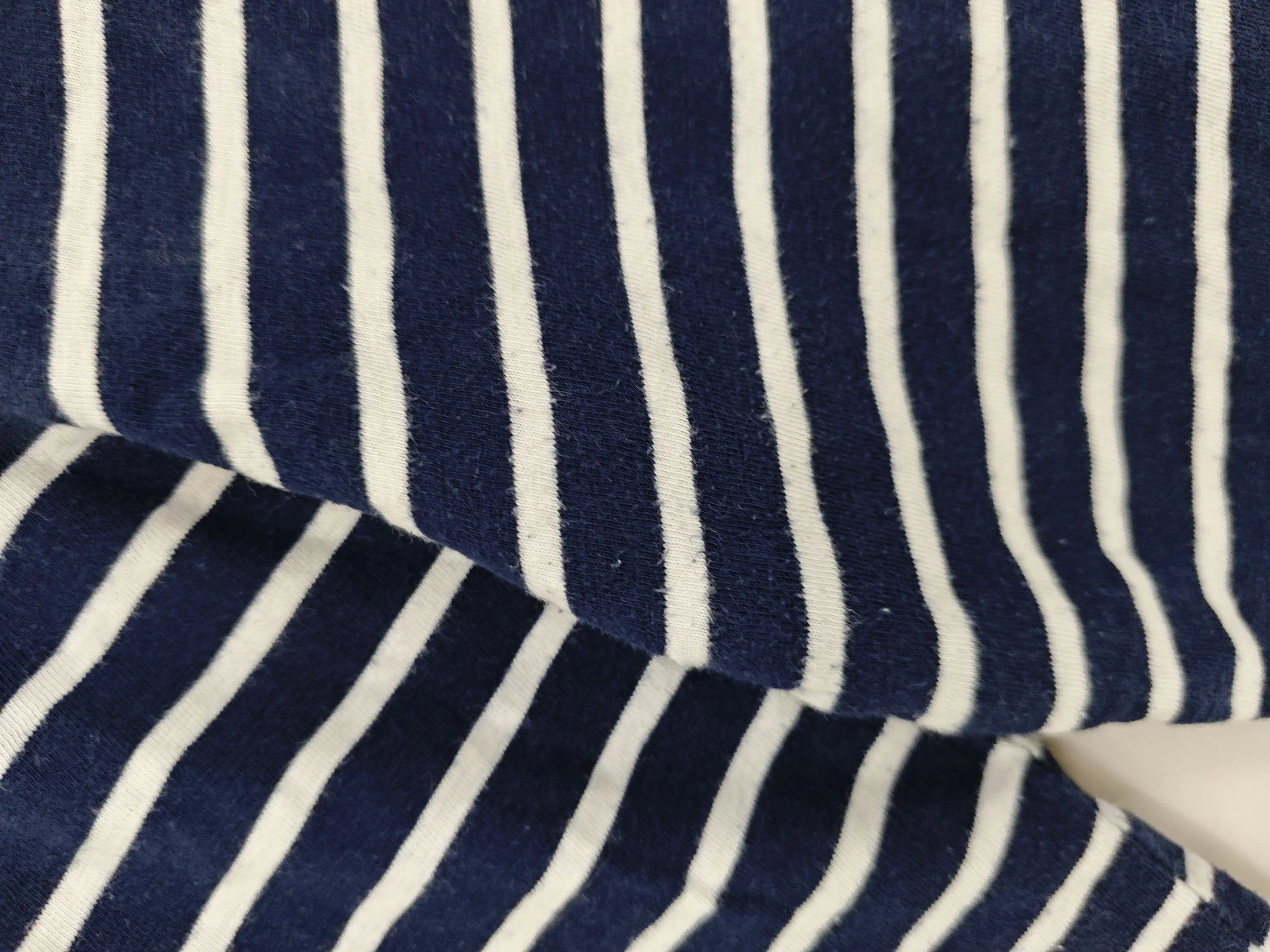Joules Women's Top UK 12 Blue Striped 100% Cotton Long Sleeve Round Neck Jersey - Image 5