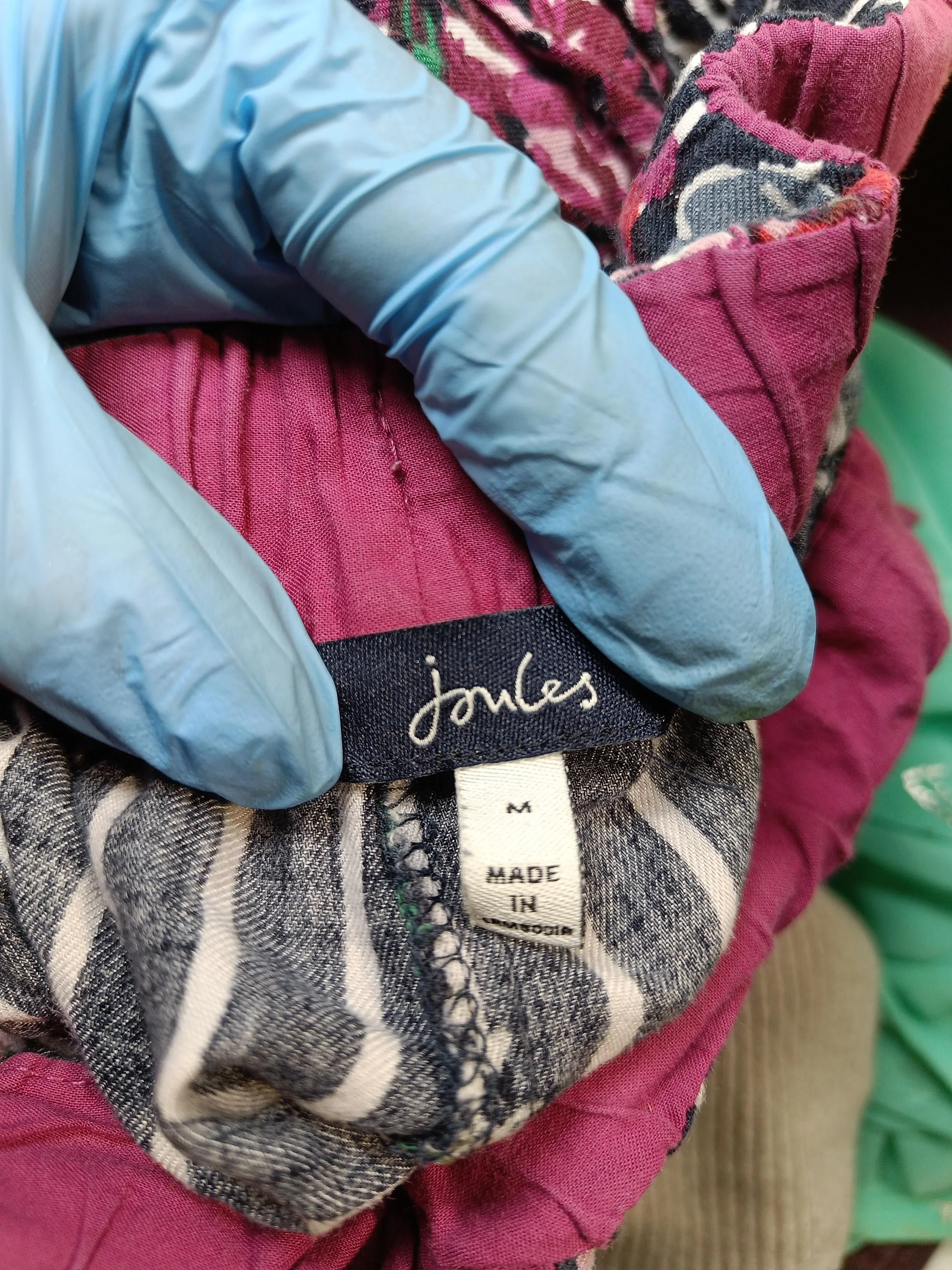 Joules Women's Trousers M Multi Cotton with Lyocell Modal Sweatpants - Image 7