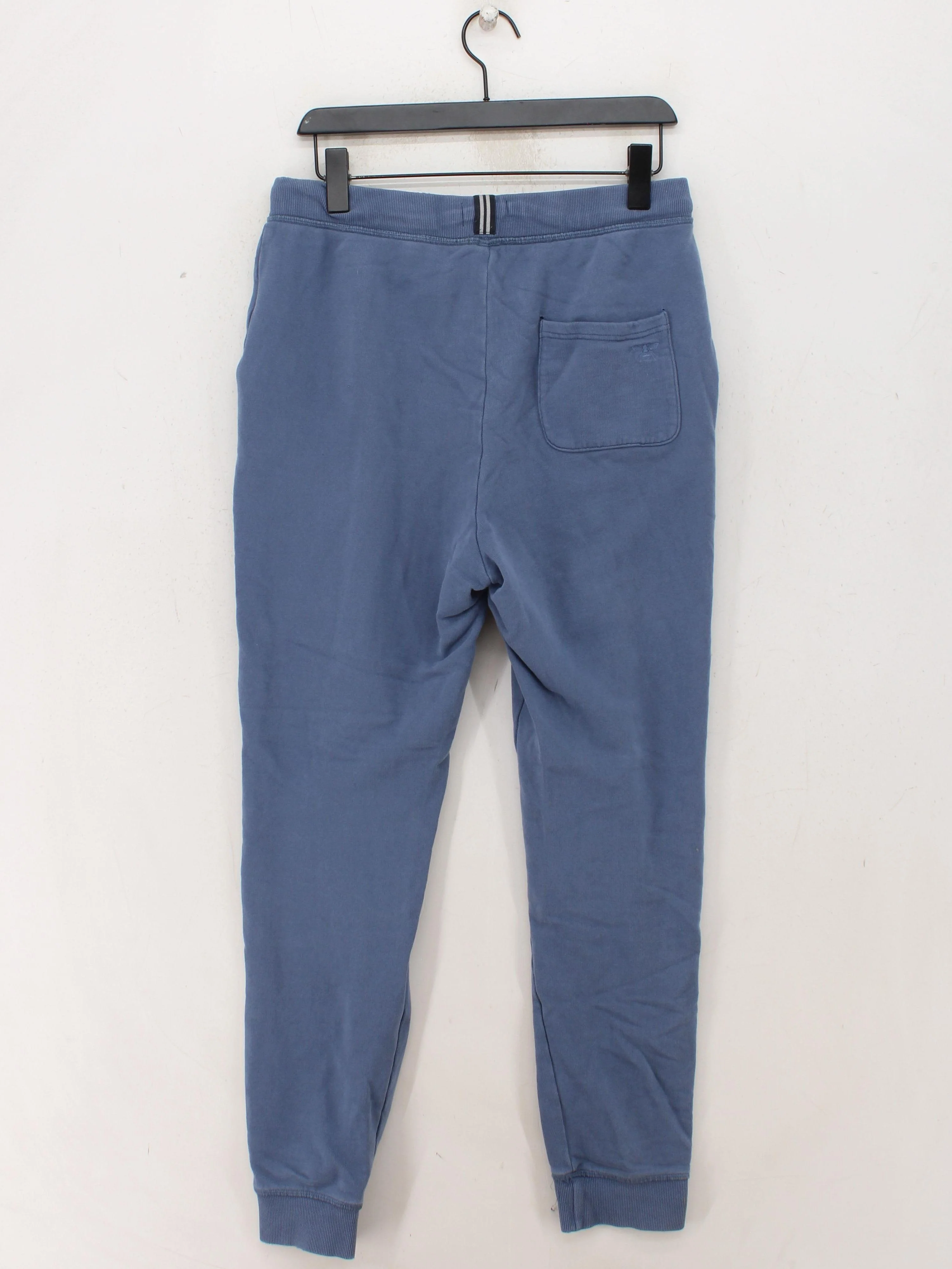 Joules Women's Trousers UK 10 Blue 100% Cotton Tapered Sweatpants - Image 2