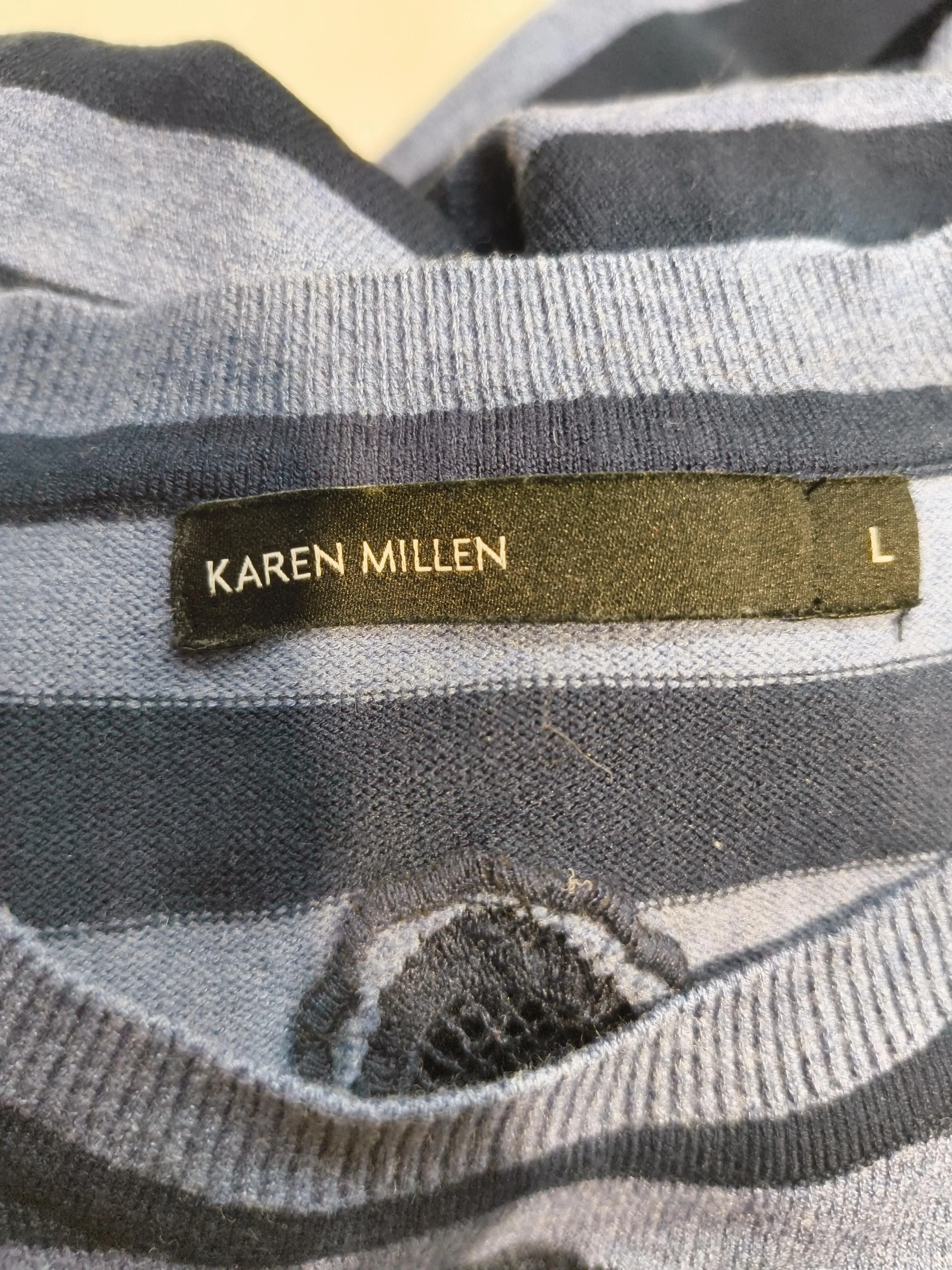 Karen Millen Bodycon Midi Dress L in Blue - Image 6