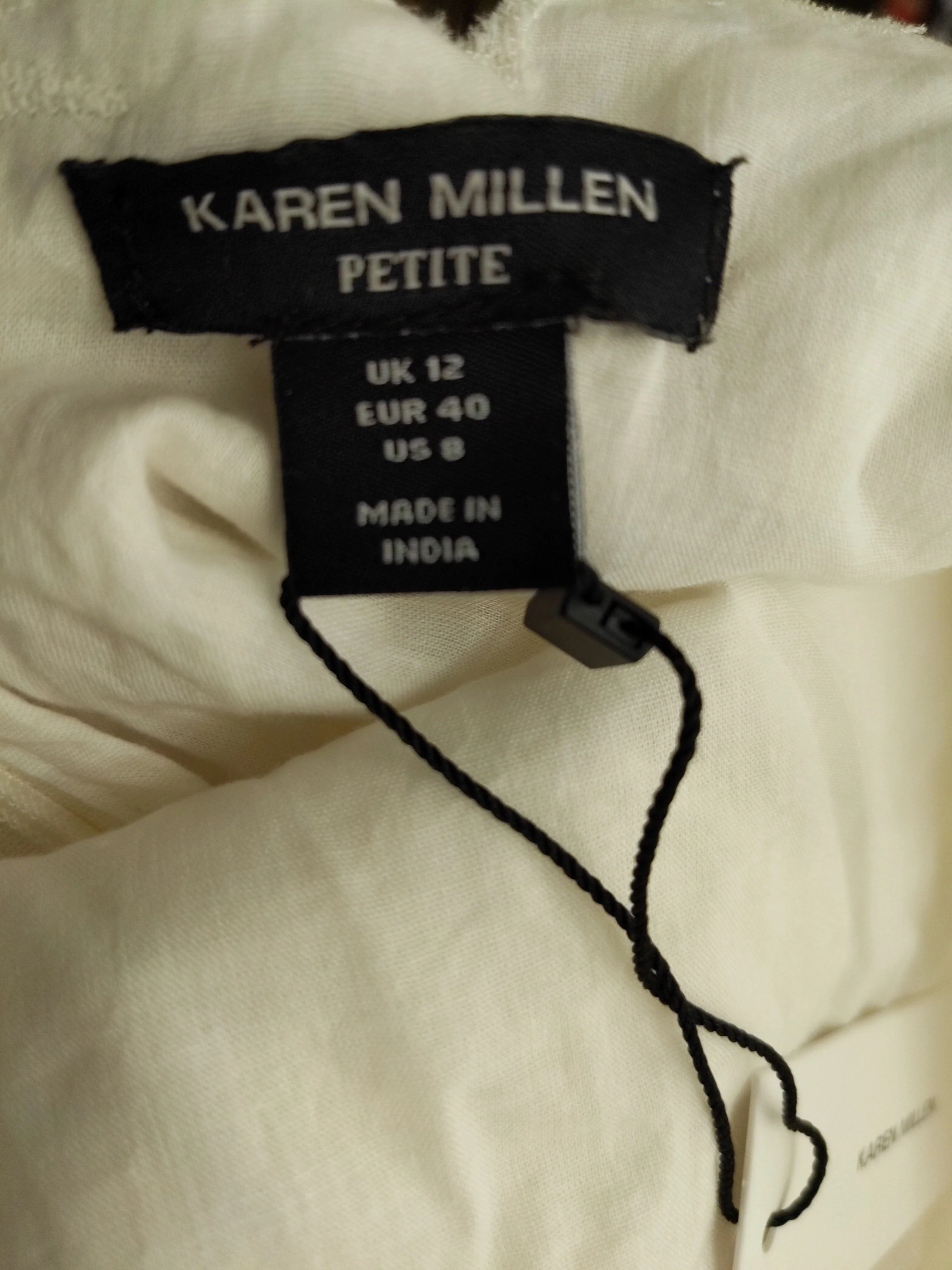 Karen Millen Bodycon Midi Dress UK12 in White RRP £349 - Image 6