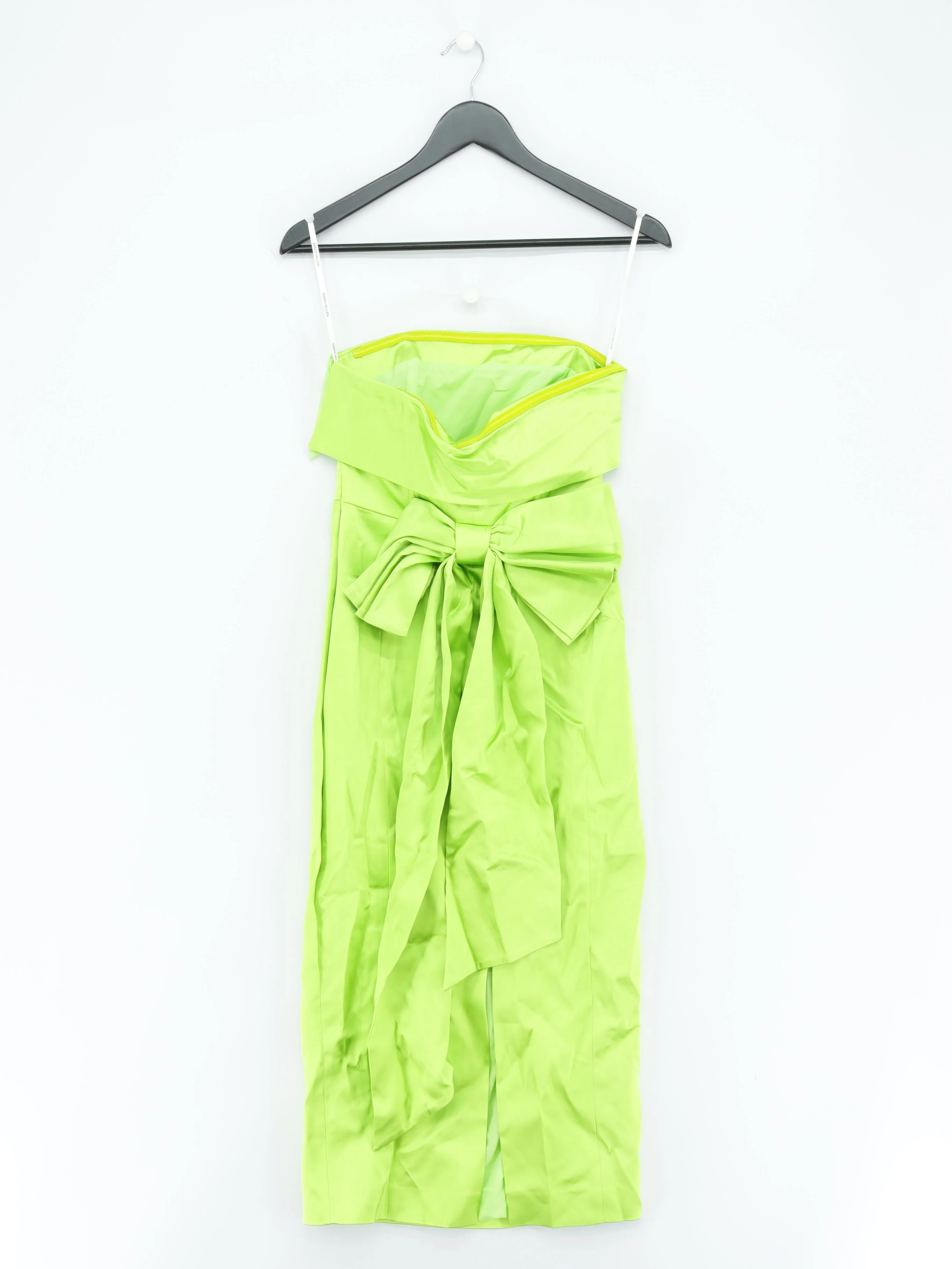 Karen Millen Bodycon Midi Dress UK8 in Green RRP £299 - Image 3