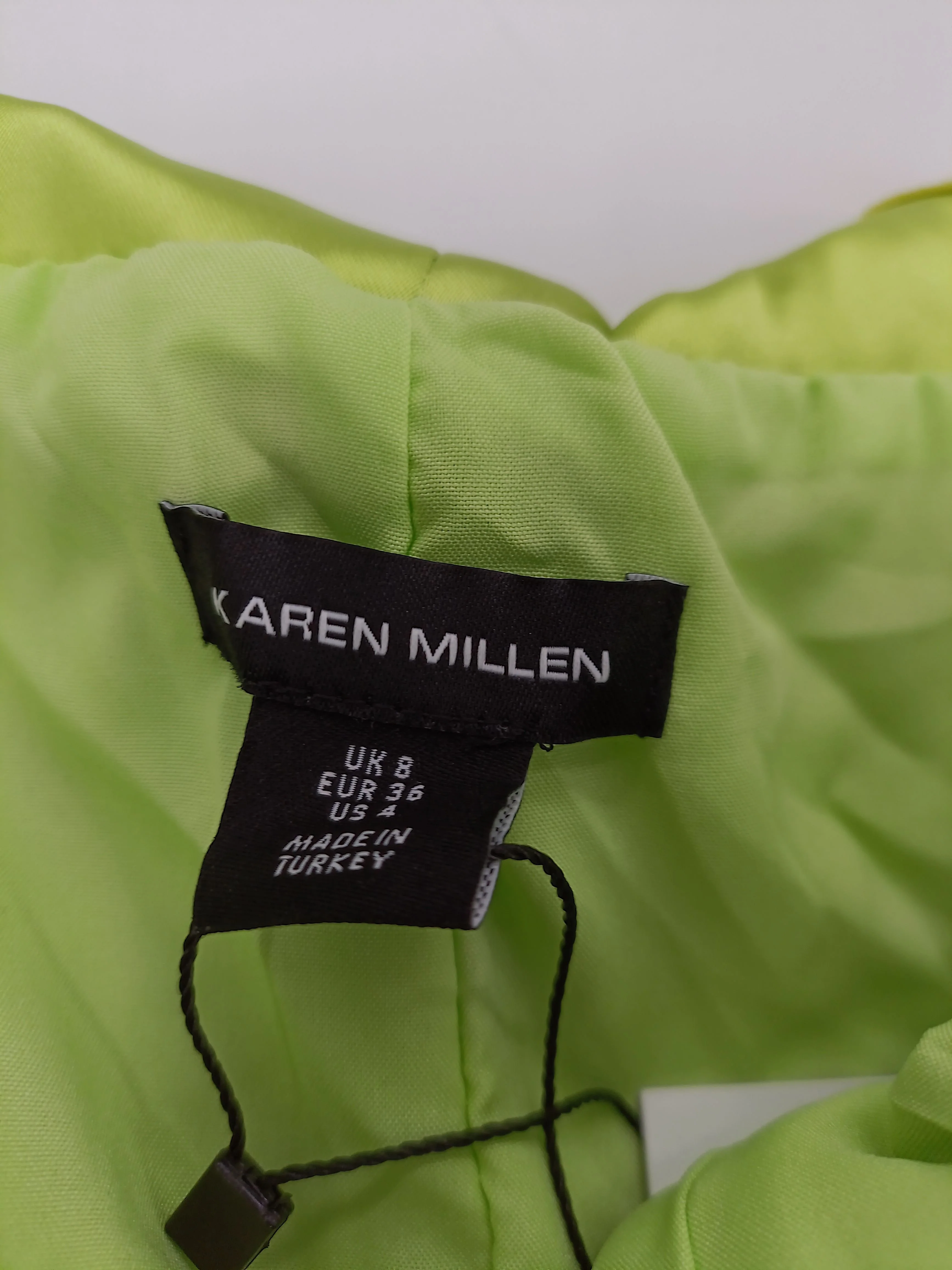 Karen Millen Bodycon Midi Dress UK8 in Green RRP £299 - Image 6