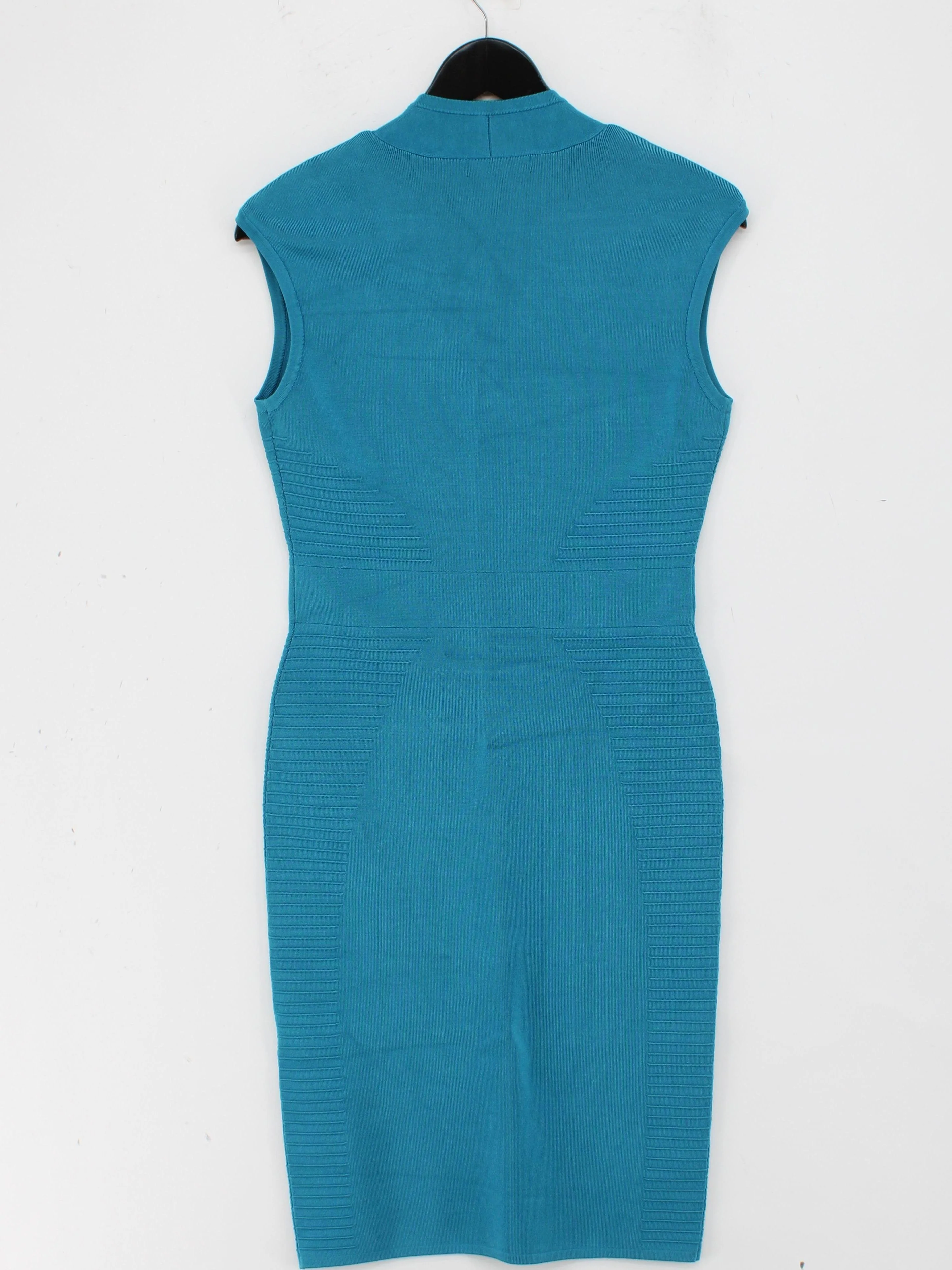 Karen Millen Bodycon Mini Dress M in Blue - Image 2
