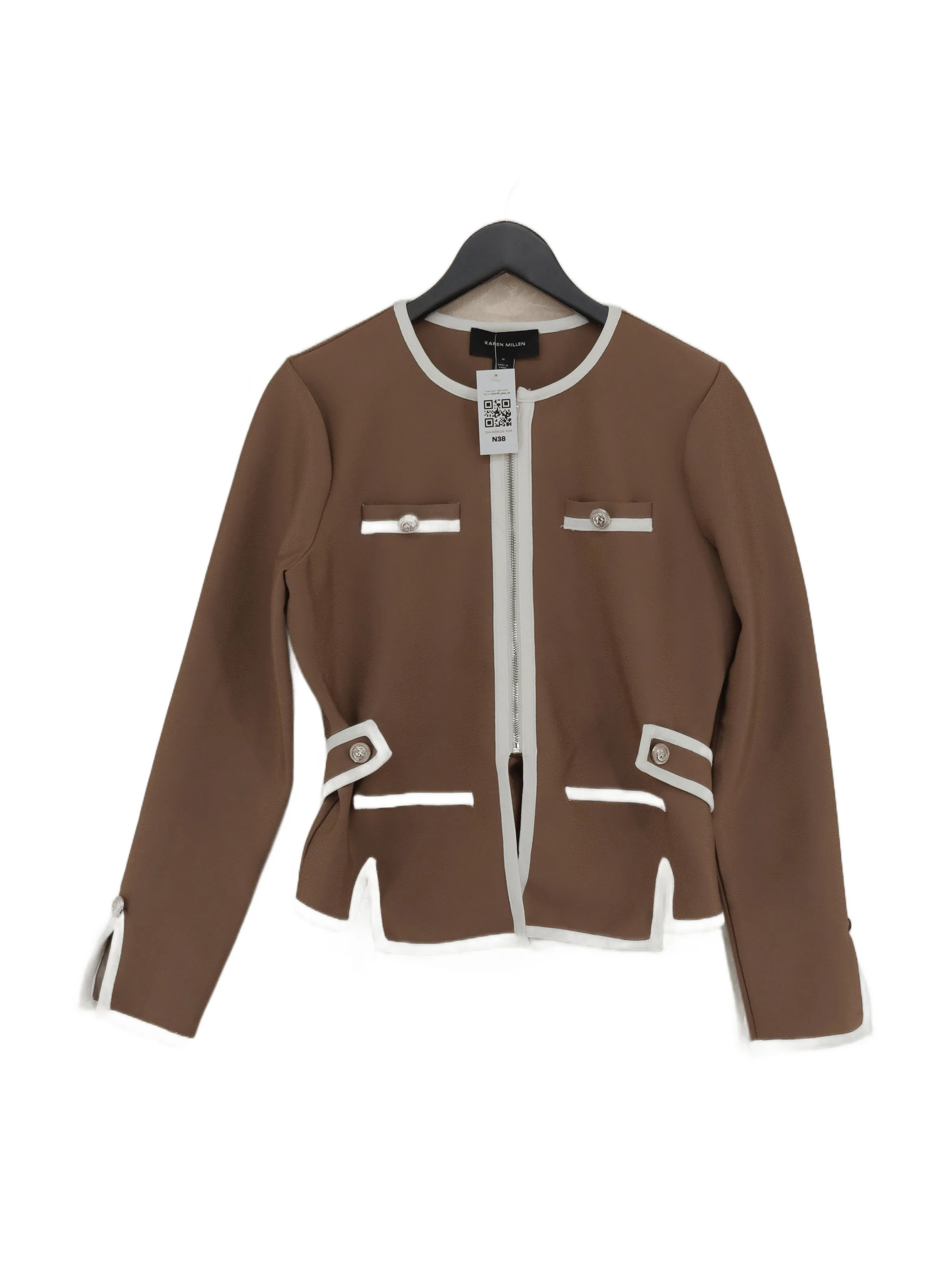 Karen Millen Bomber Jacket jacket brown