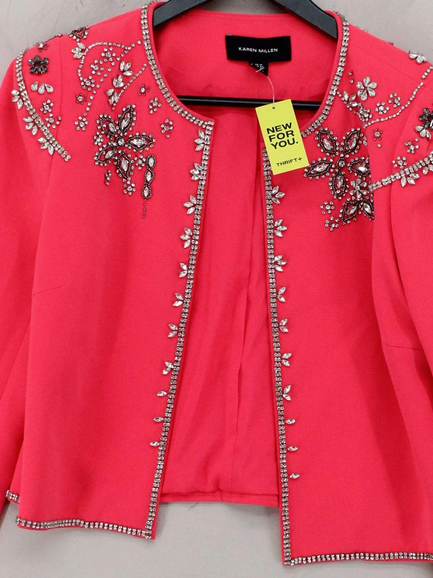 Karen Millen Bomber Jacket jacket pink - Image 3