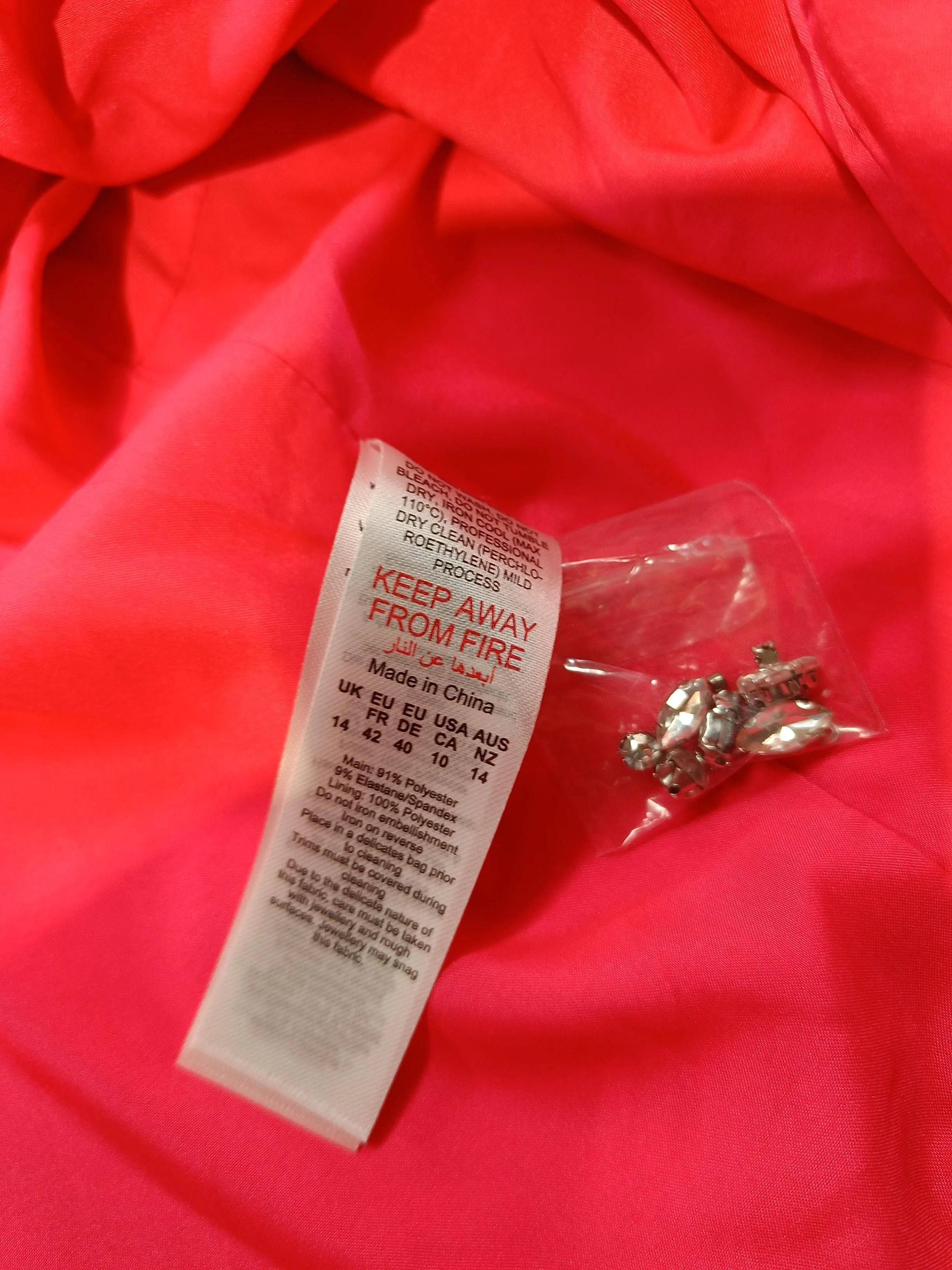Karen Millen Bomber Jacket jacket pink - Image 6