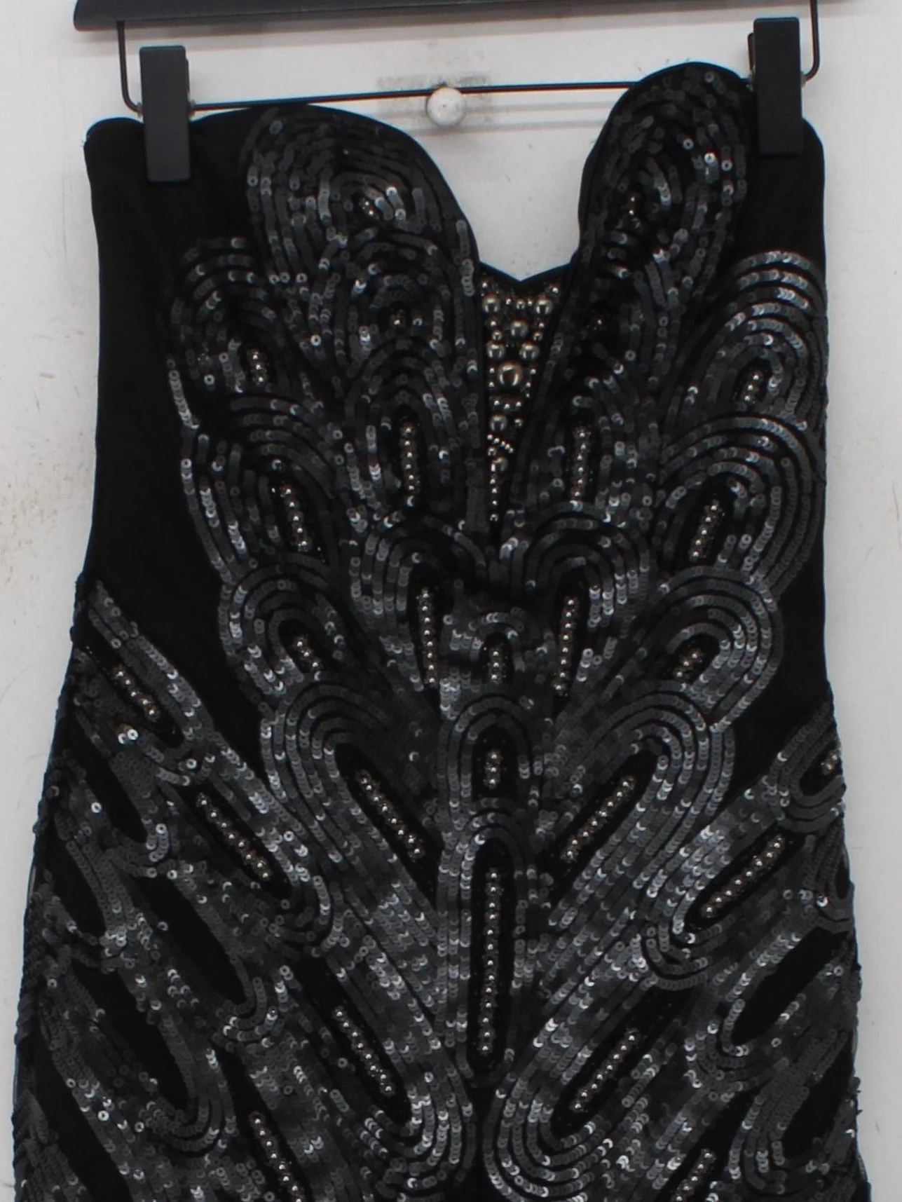 Karen Millen Maxi Dress M in Black - Image 3