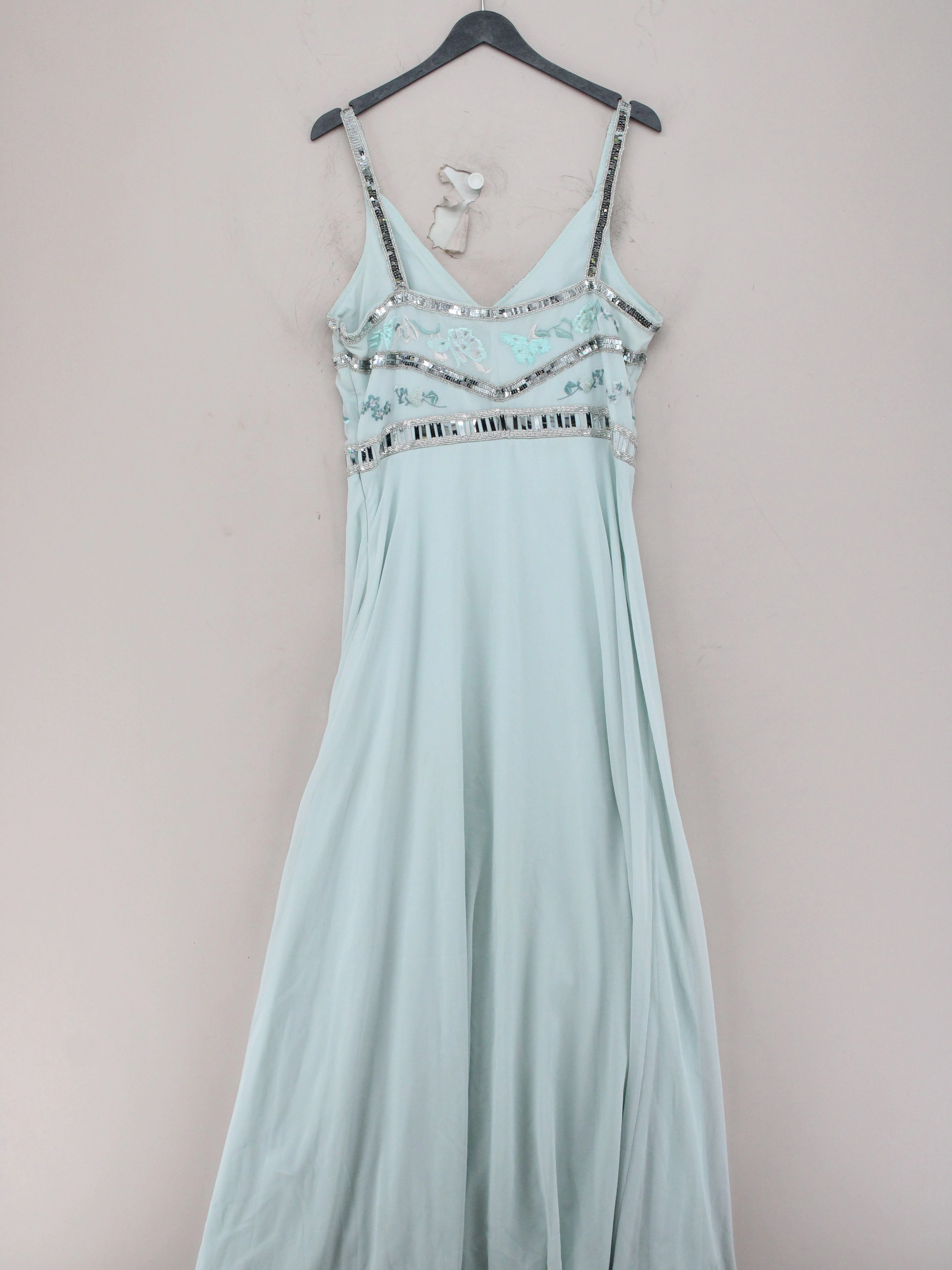 Karen Millen Maxi Dress UK14 in Blue - Image 2