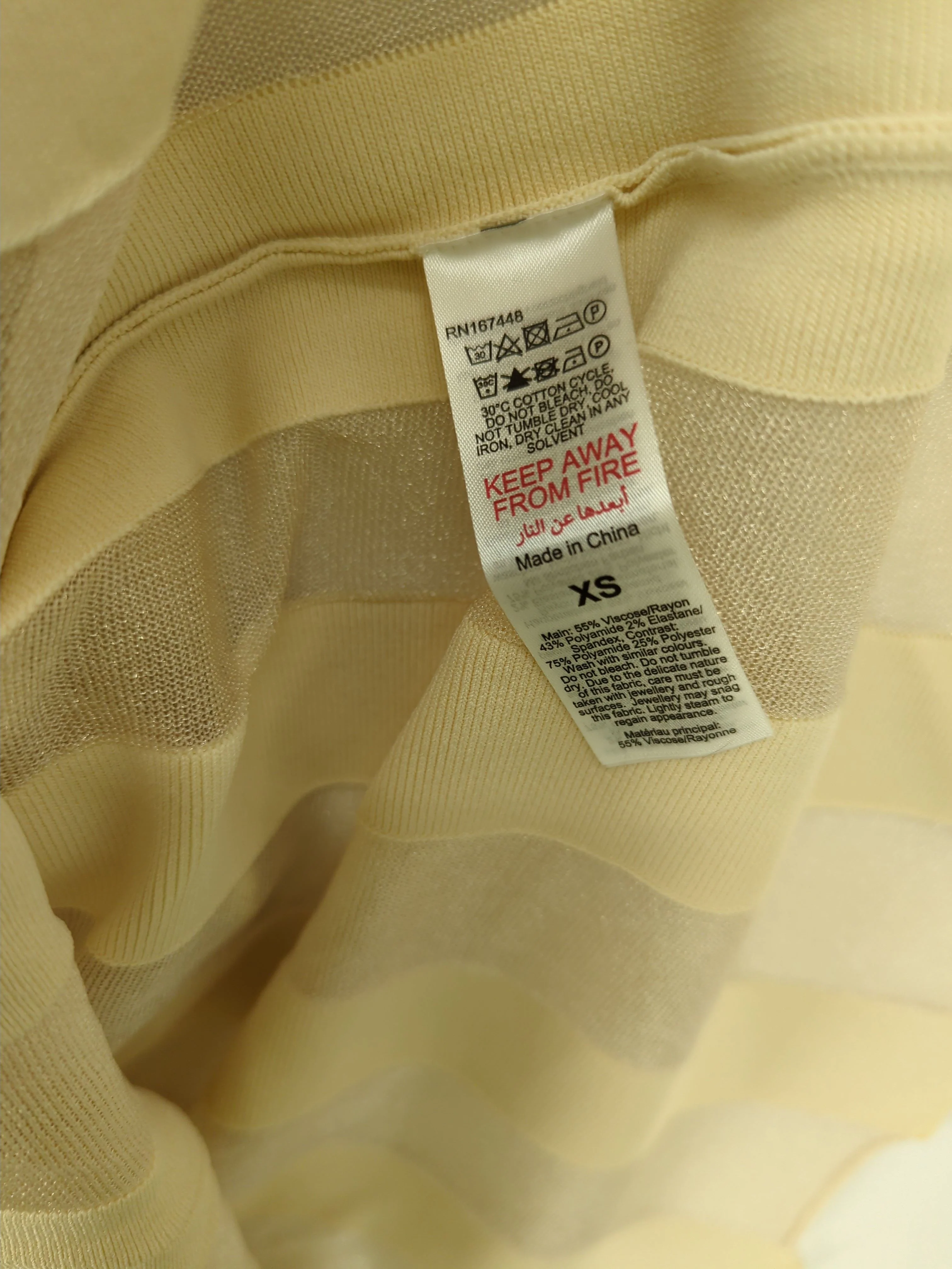 Karen Millen Maxi Dress XS in Cream RRP £139 - Image 8