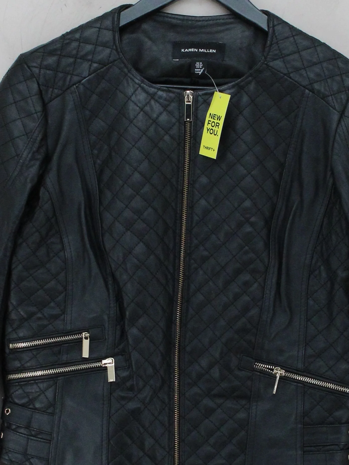 Karen Millen Motorcycle Jacket jacket black - Image 3