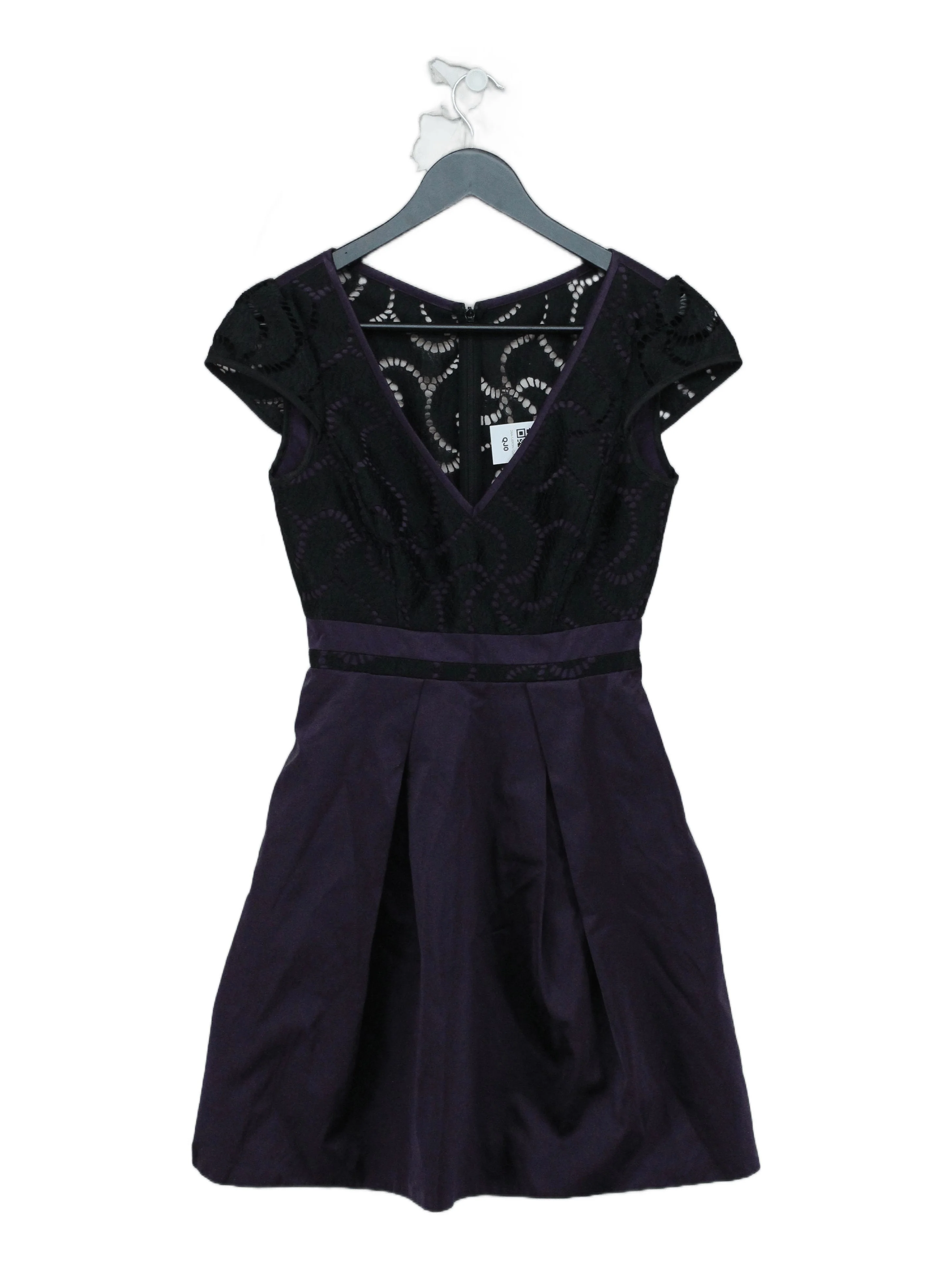 Karen Millen Skater Mini Dress UK8 in Purple