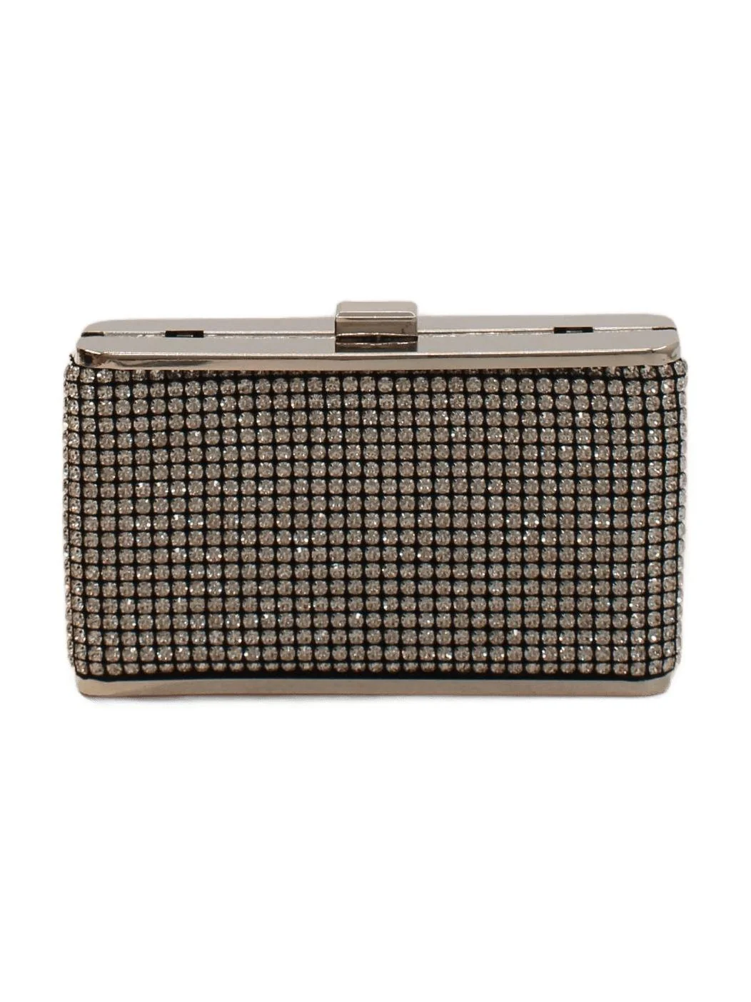 Karen Millen Women's Bag Silver Polyester with Other Clutch