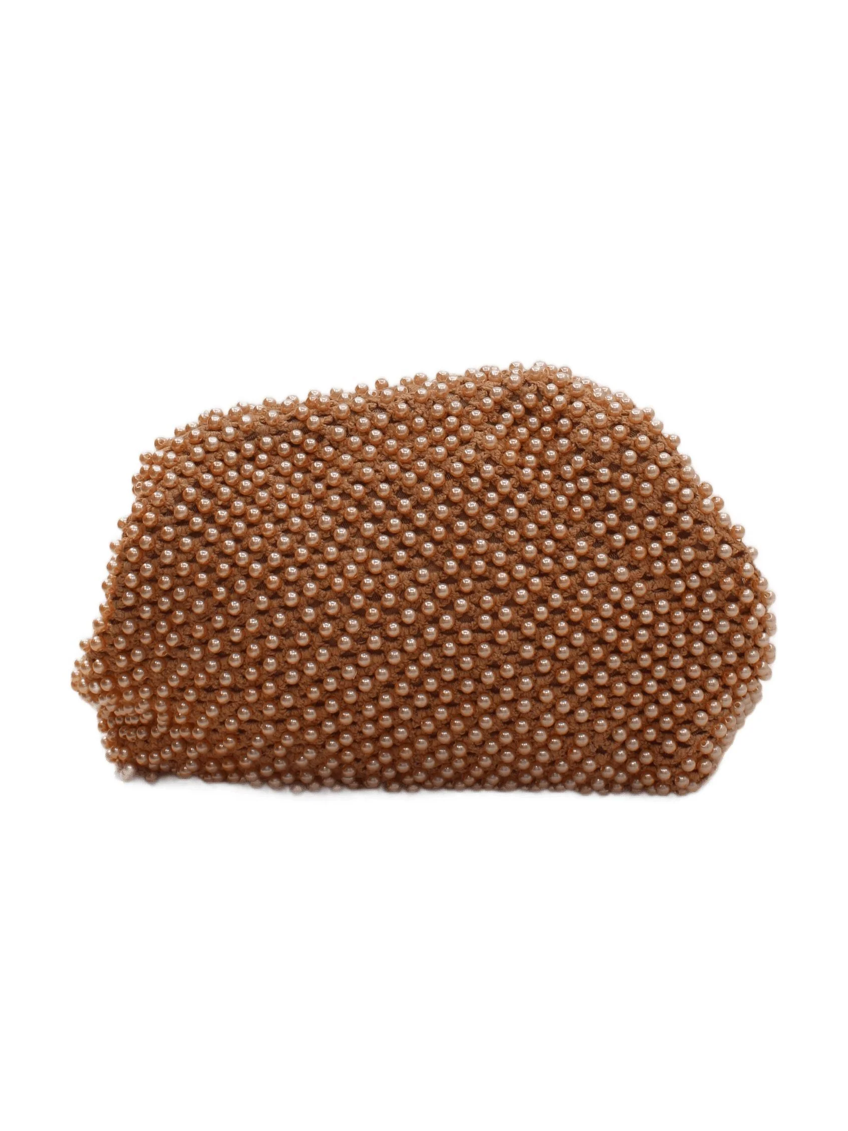 Karen Millen Women's Bag Tan Cotton with Polyester, Other Clutch