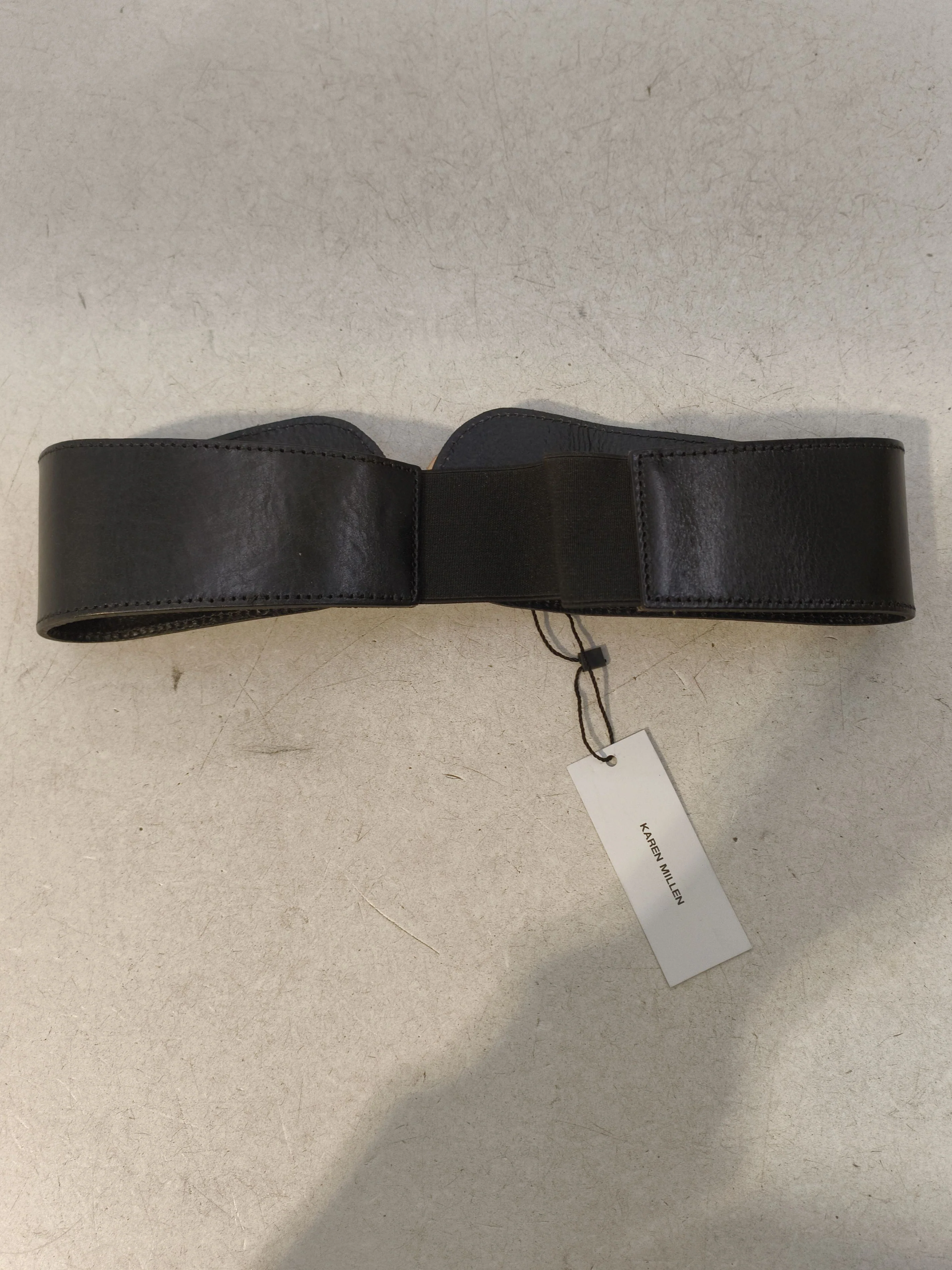 Karen Millen Women's Belt S Black 100% Faux Leather Basic Belt - Image 2