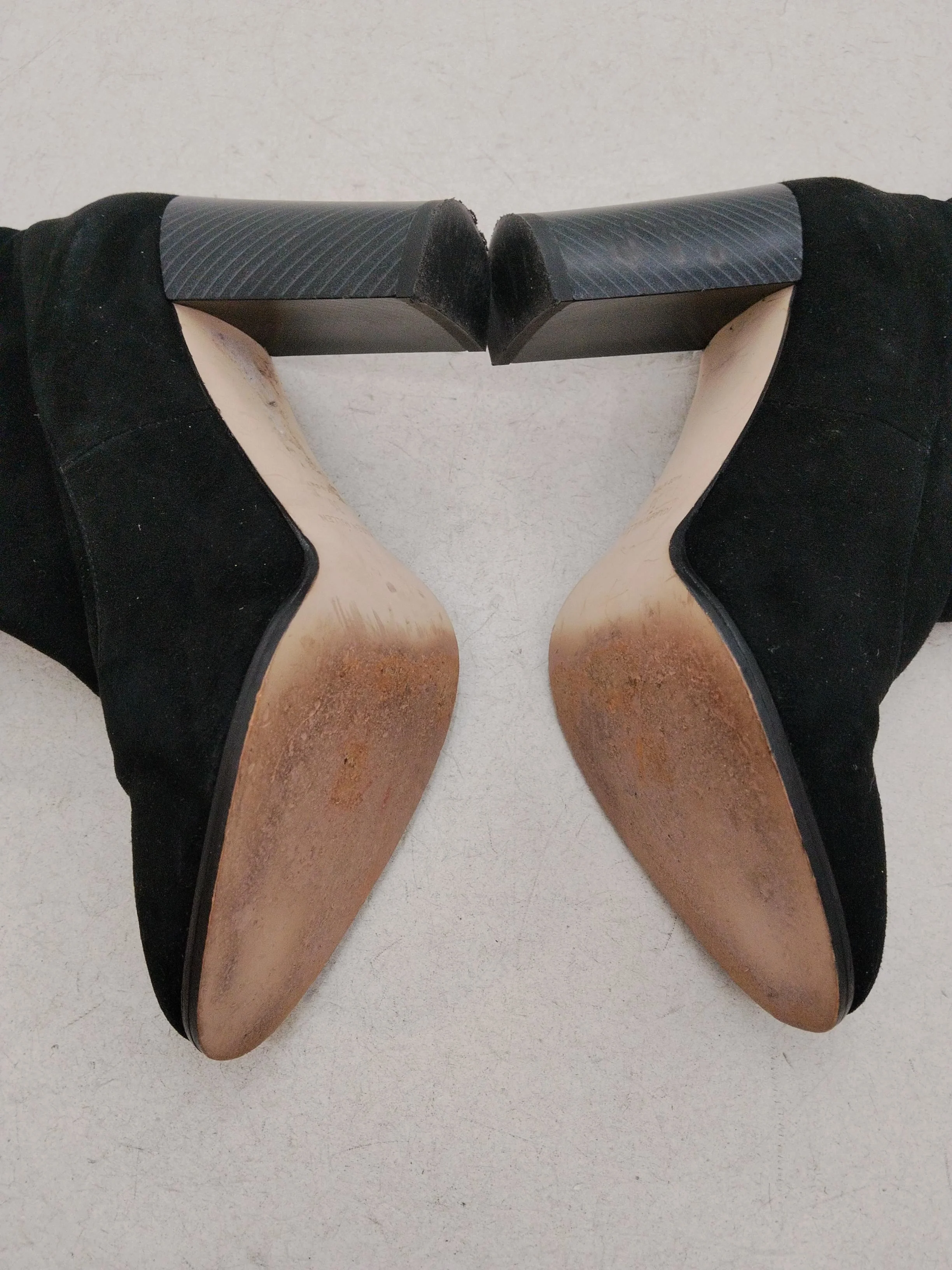 Karen Millen Women's Boots UK 3.5 Black 100% Suede Platform - Image 7