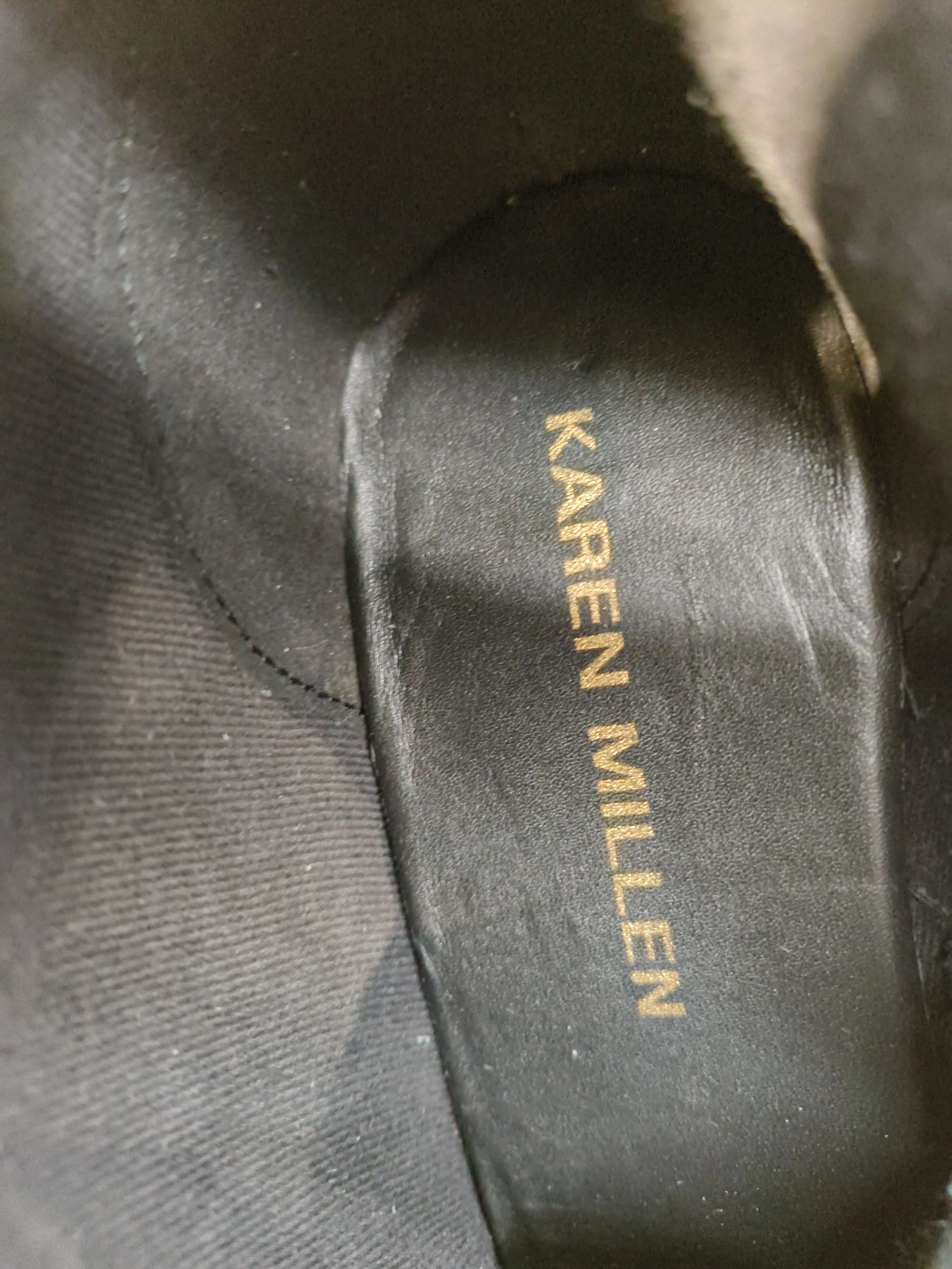 Karen Millen Women's Boots UK 7 Black 100% Leather Riding Boot New with tags - Image 9