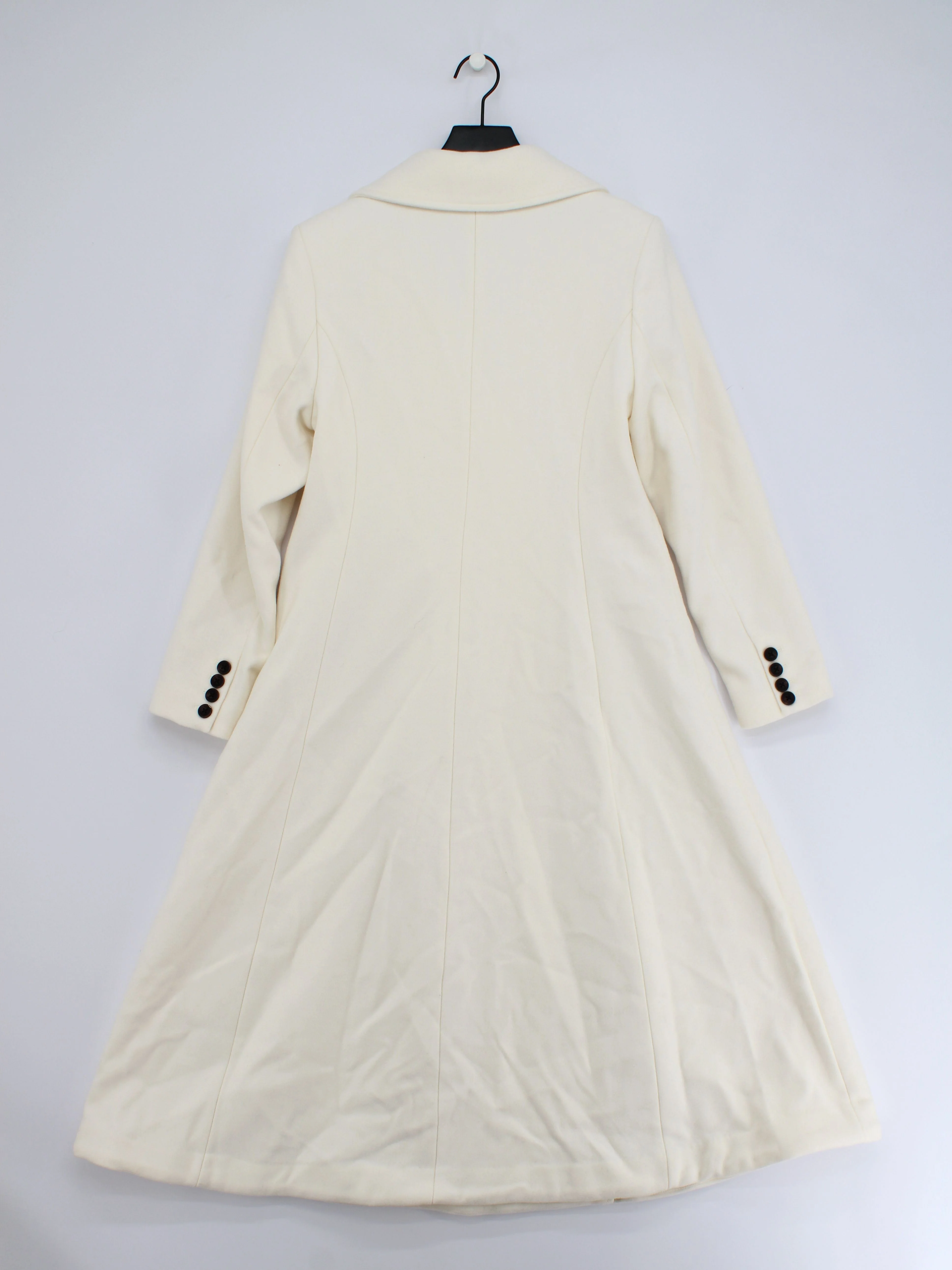 Karen Millen Women's Coat UK 12 Cream Wool New with tags - Image 2