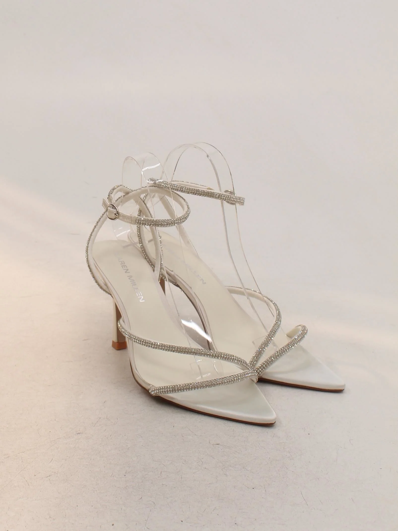 Karen Millen Women's Heels UK 6 Cream 100% Other Strappy New with tags - Image 4
