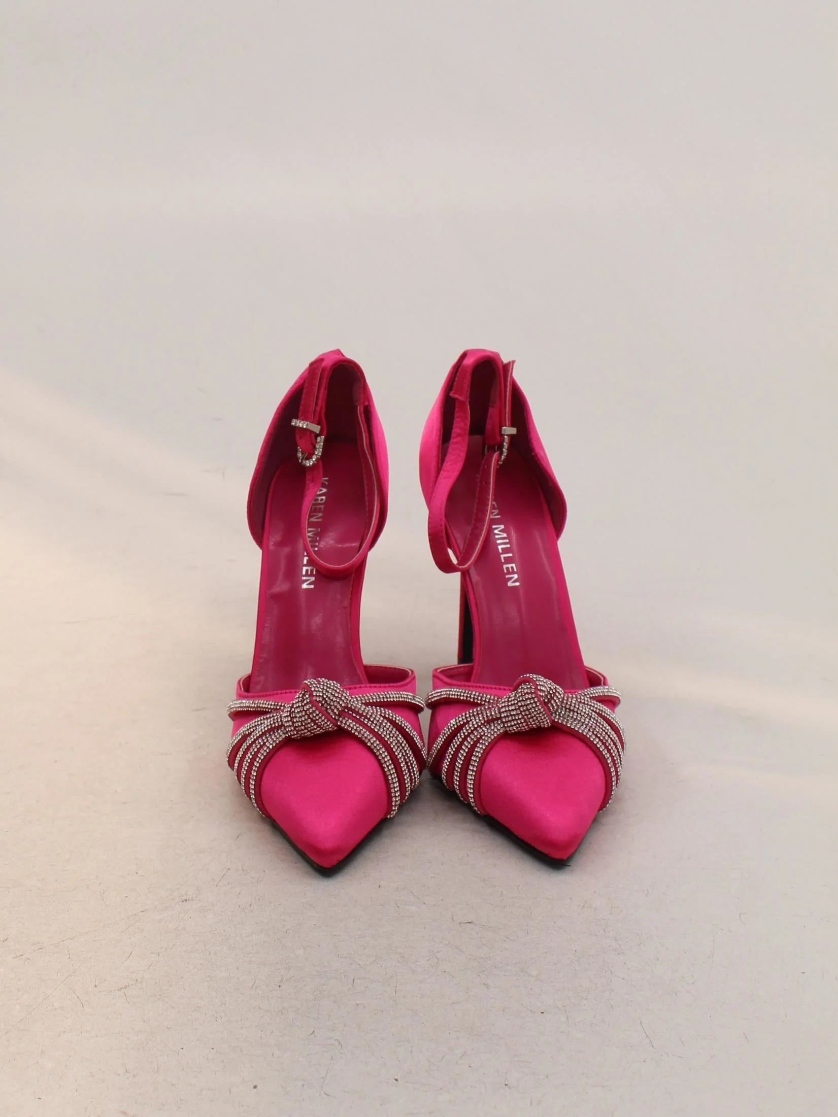 Karen Millen Women's Heels UK 7 Pink 100% Other Court - Image 2