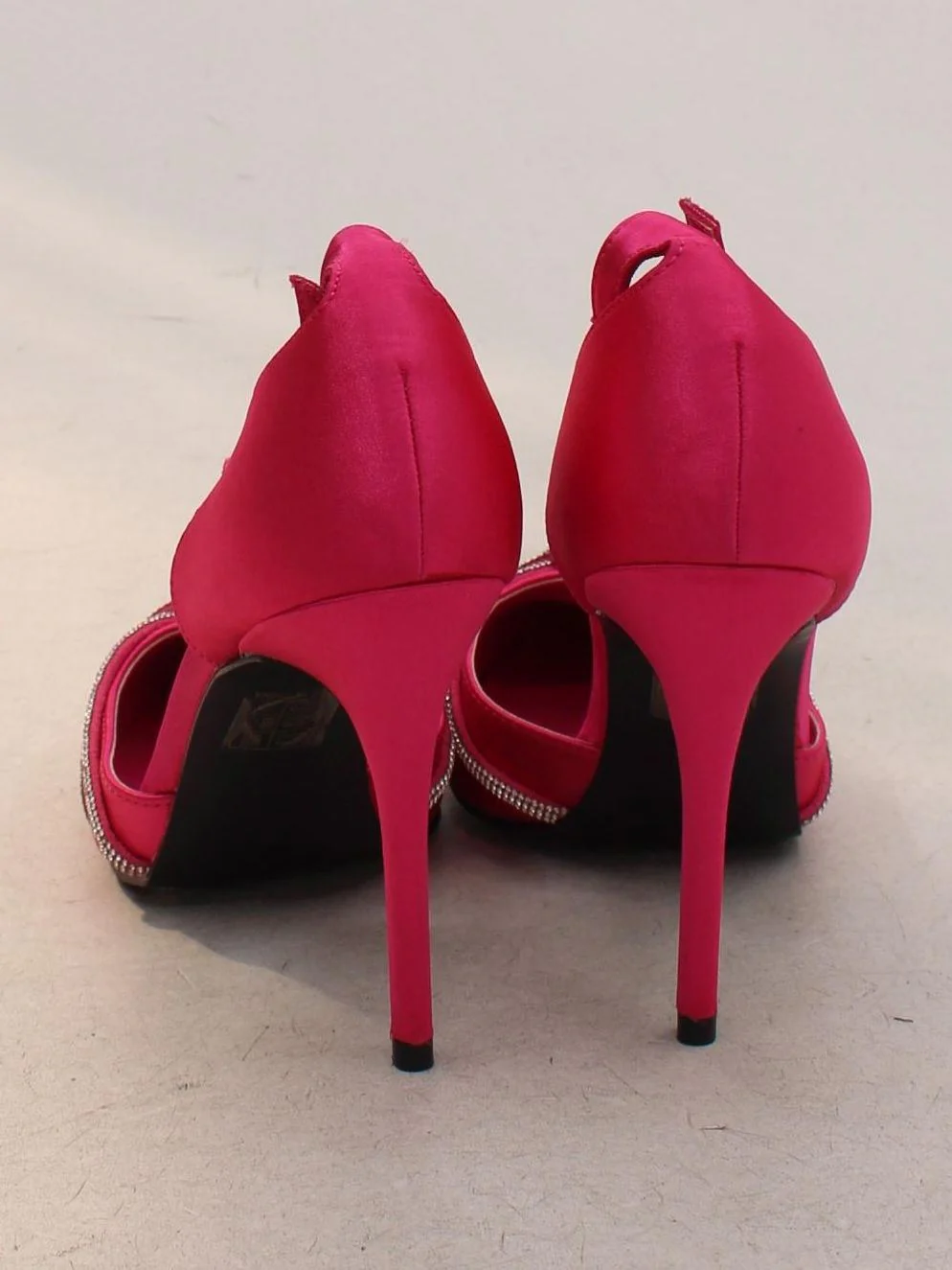 Karen Millen Women's Heels UK 7 Pink 100% Other Court - Image 3