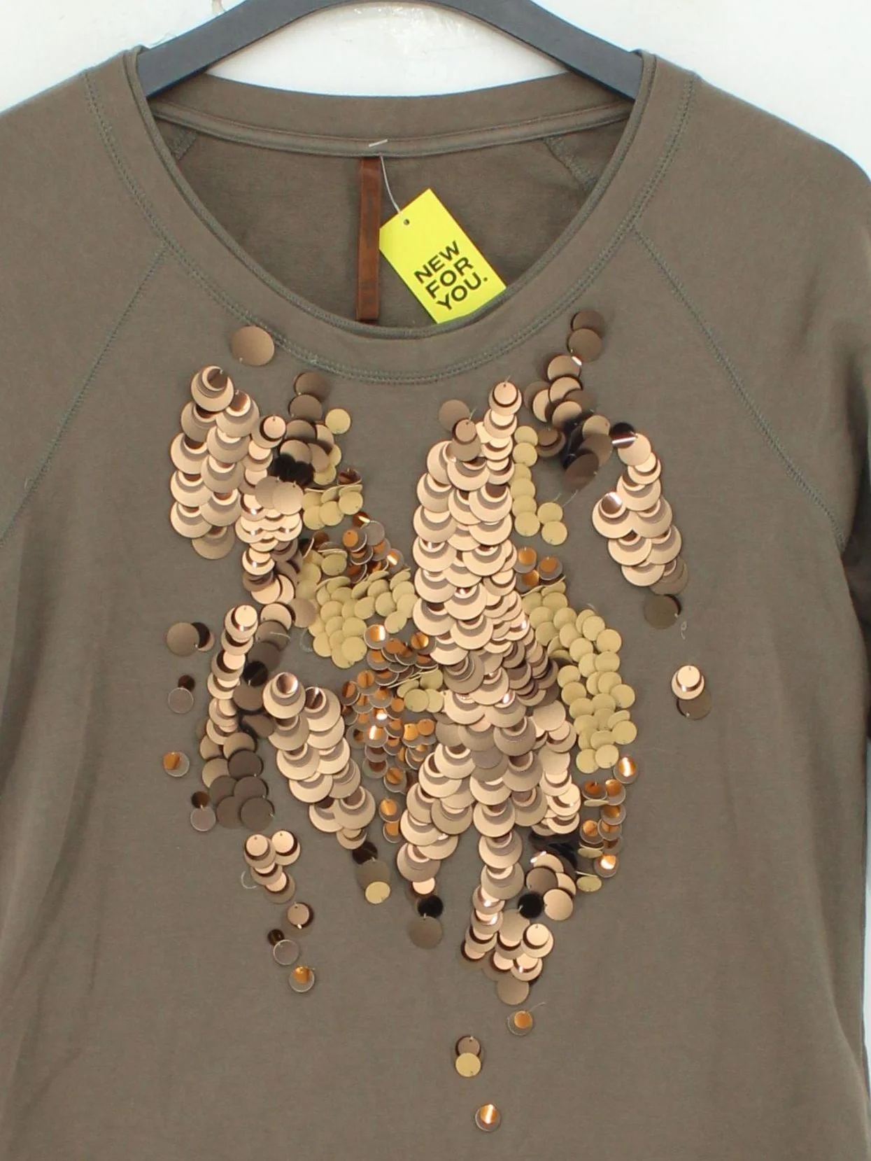 Karen Millen Women's Jumper UK 10 Green Cotton with Elastane Round Neck Pullover - Image 3