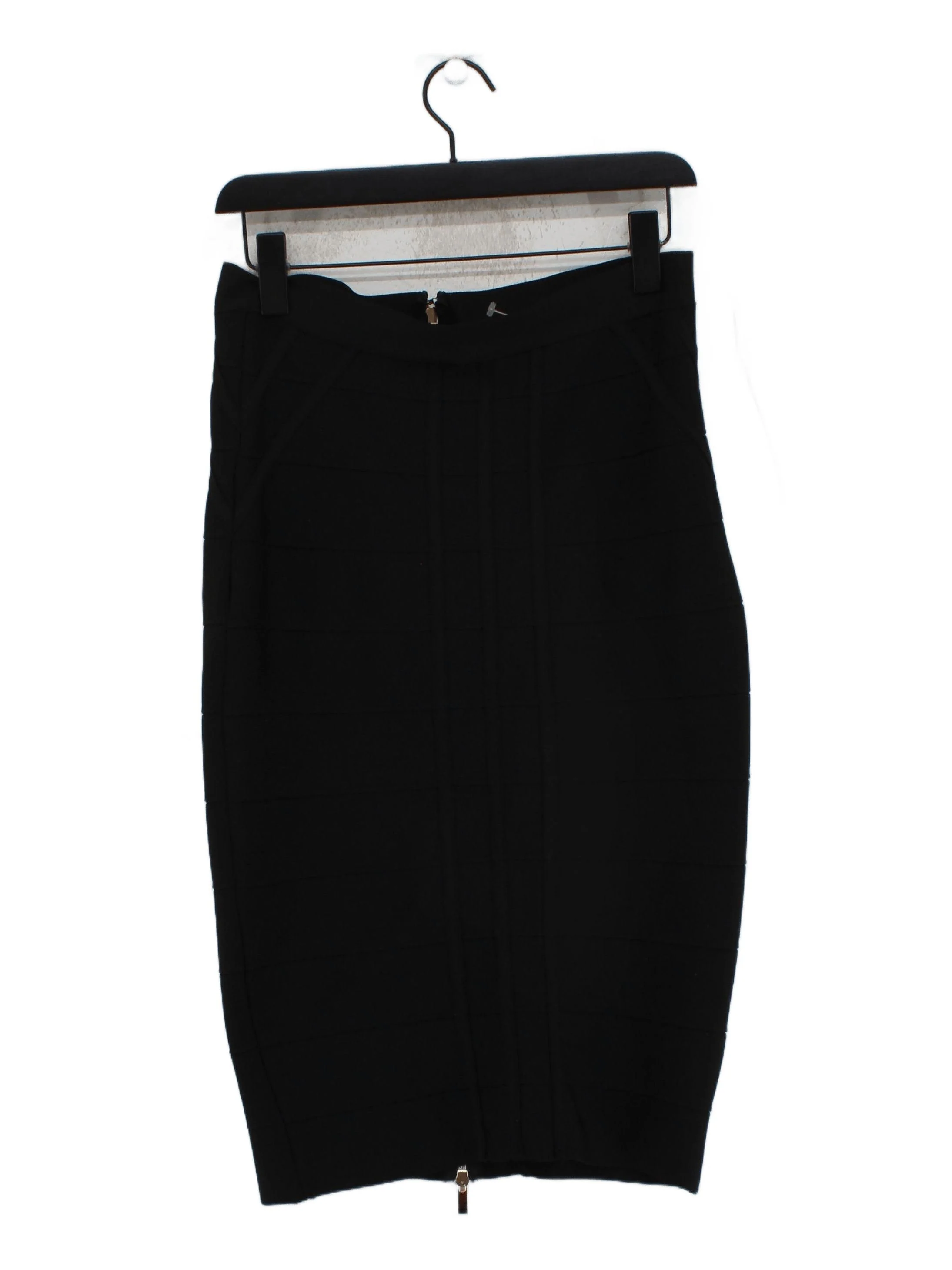 Karen Millen Women's Midi Skirt M Black Polyester
