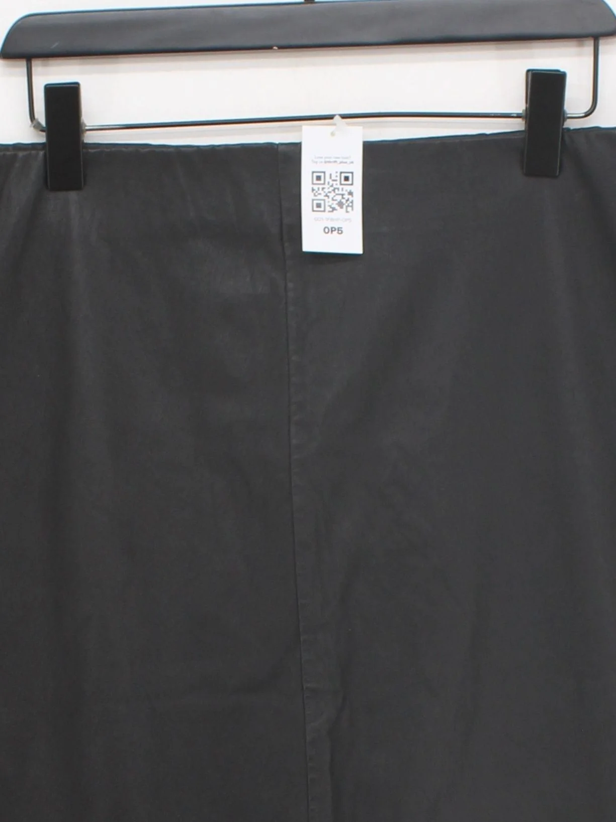Karen Millen Women's Midi Skirt XL Black 100% Leather Midi Straight & Pencil - Image 3