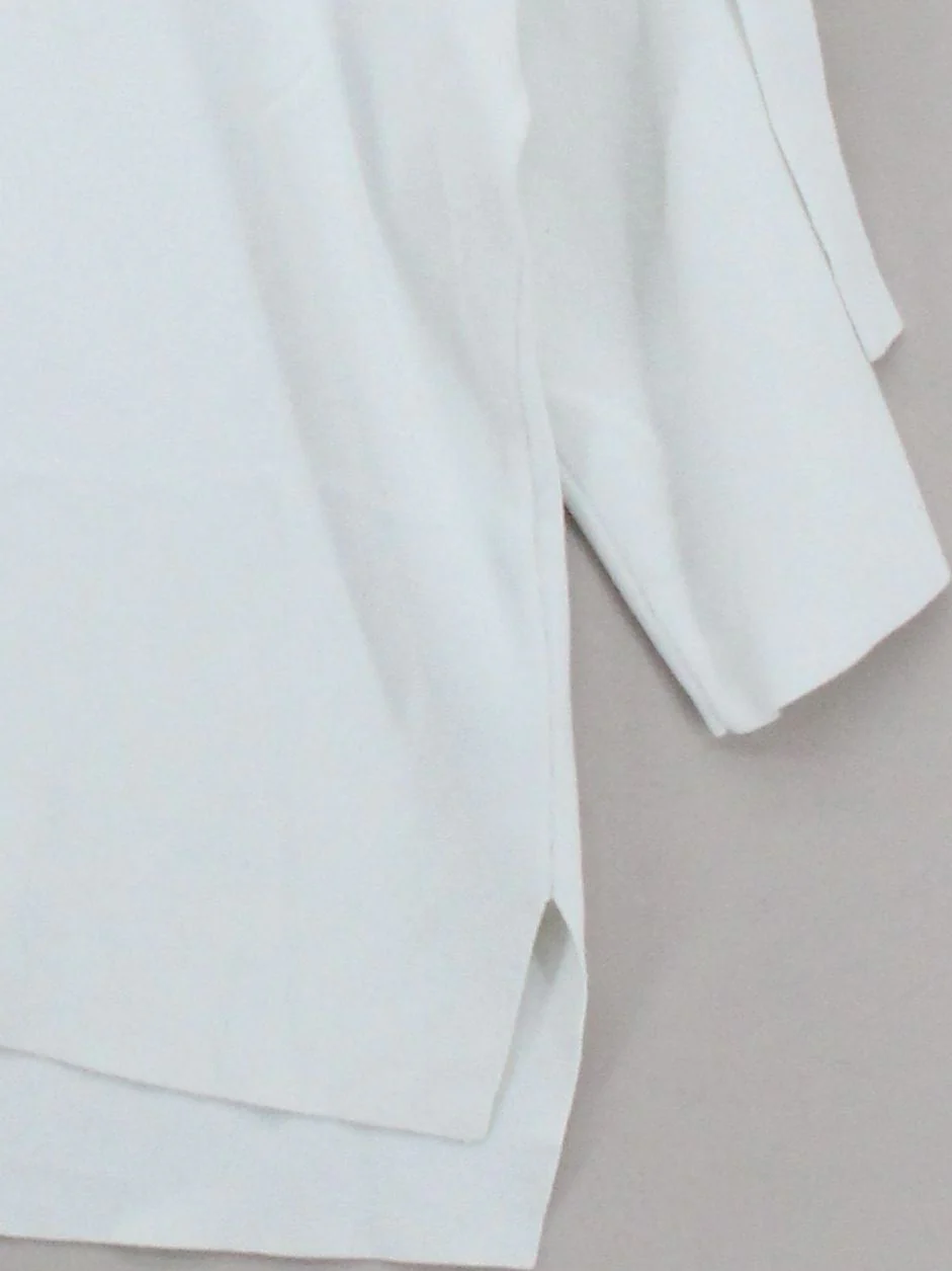 Karen Millen Women's Top S White Viscose with Polyester, Polyamide Basic - Image 4