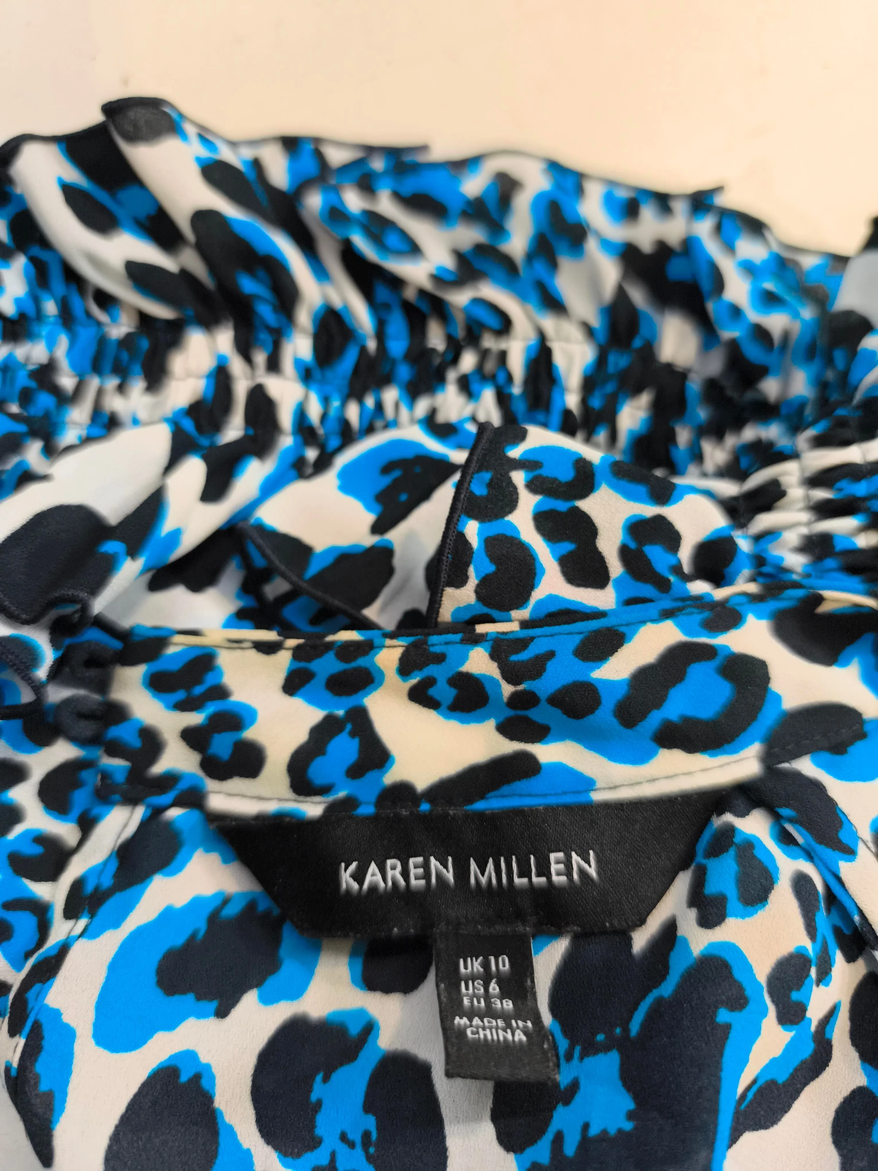 Karen Millen Women's Top UK 10 Multi 100% Polyester Basic - Image 5
