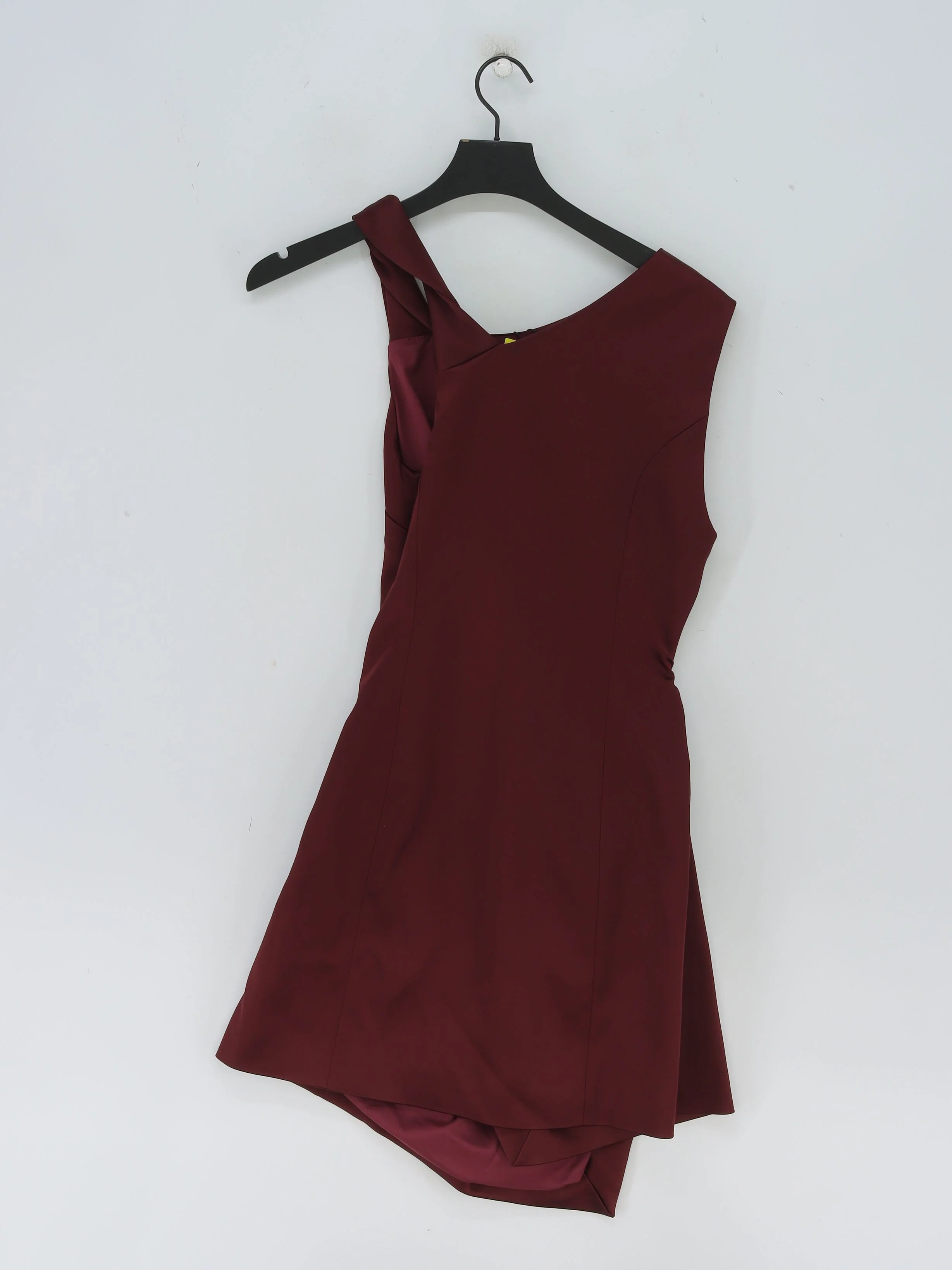 Karen Millen Wrap Midi Dress UK8 in Purple RRP £229 - Image 3
