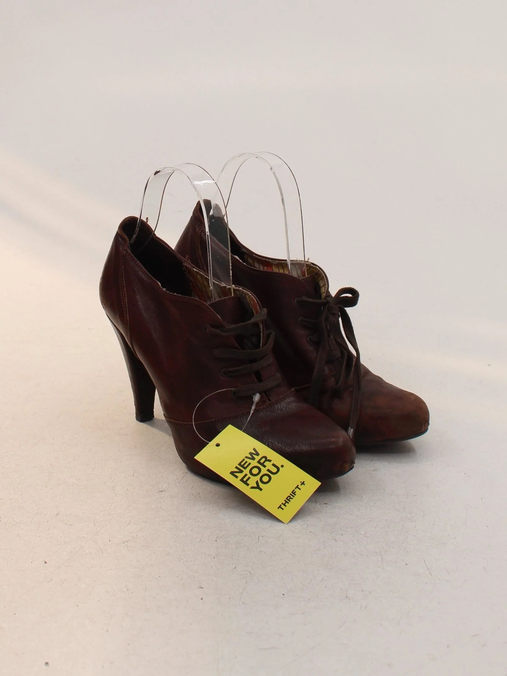 Keds Women's Boots UK 5 Brown 100% Leather Combat - Image 4