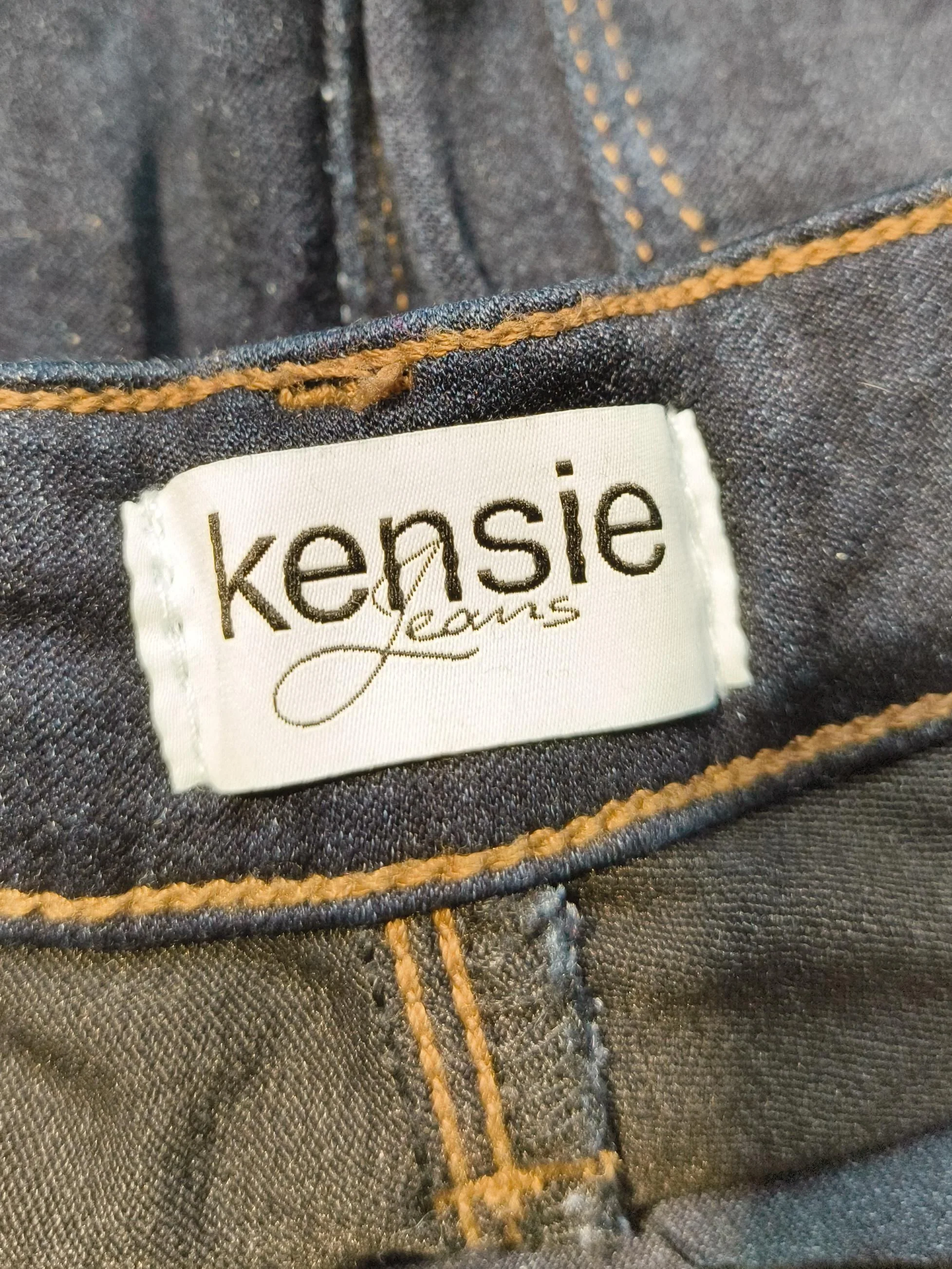 Kensie Women's Jeans W 29 in Blue Rayon with Polyester, Spandex Skinny - Image 5