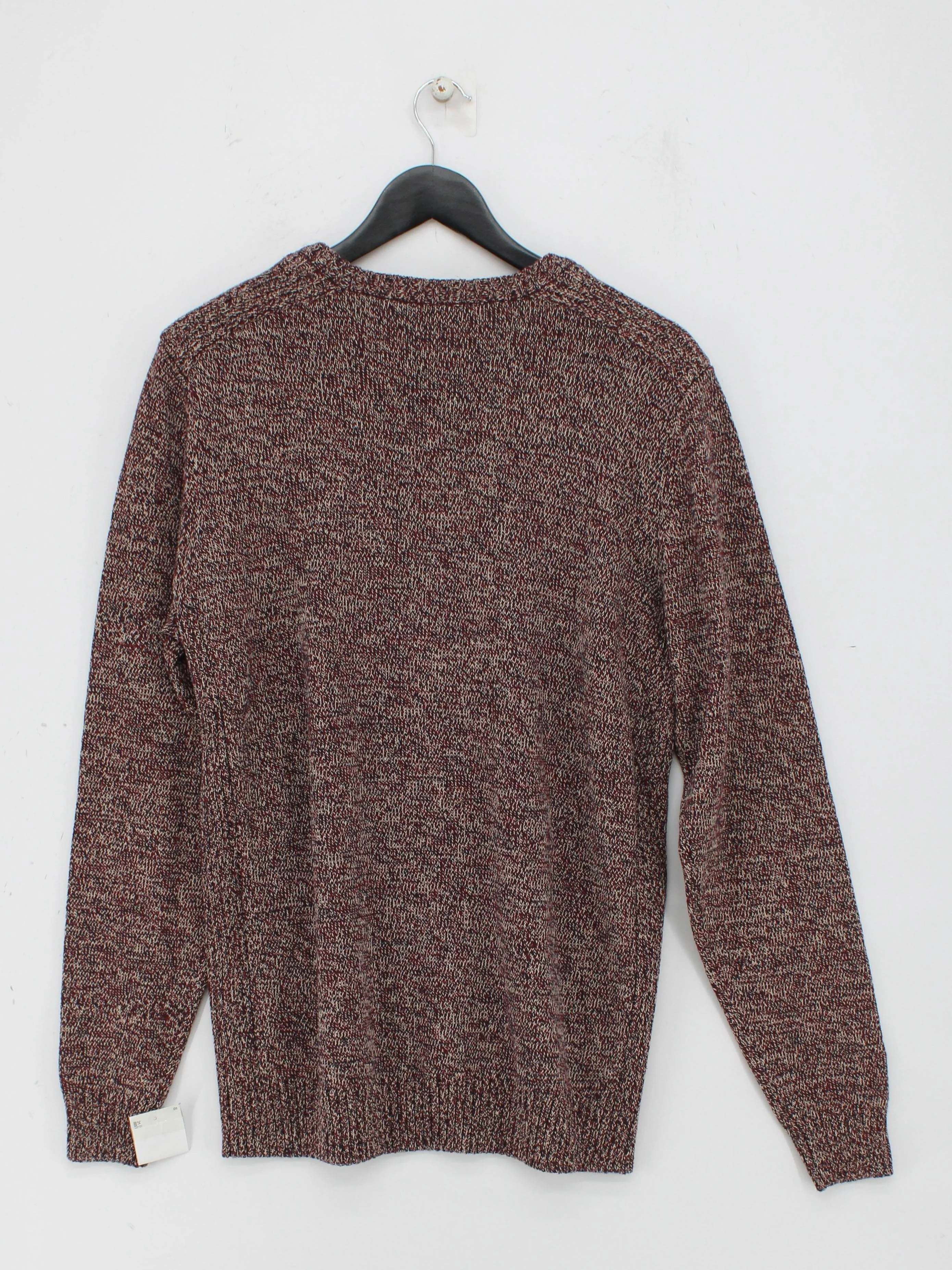 Kensington Men's Jumper L Red Cotton with Polyester Round Neck Pullover - Image 2