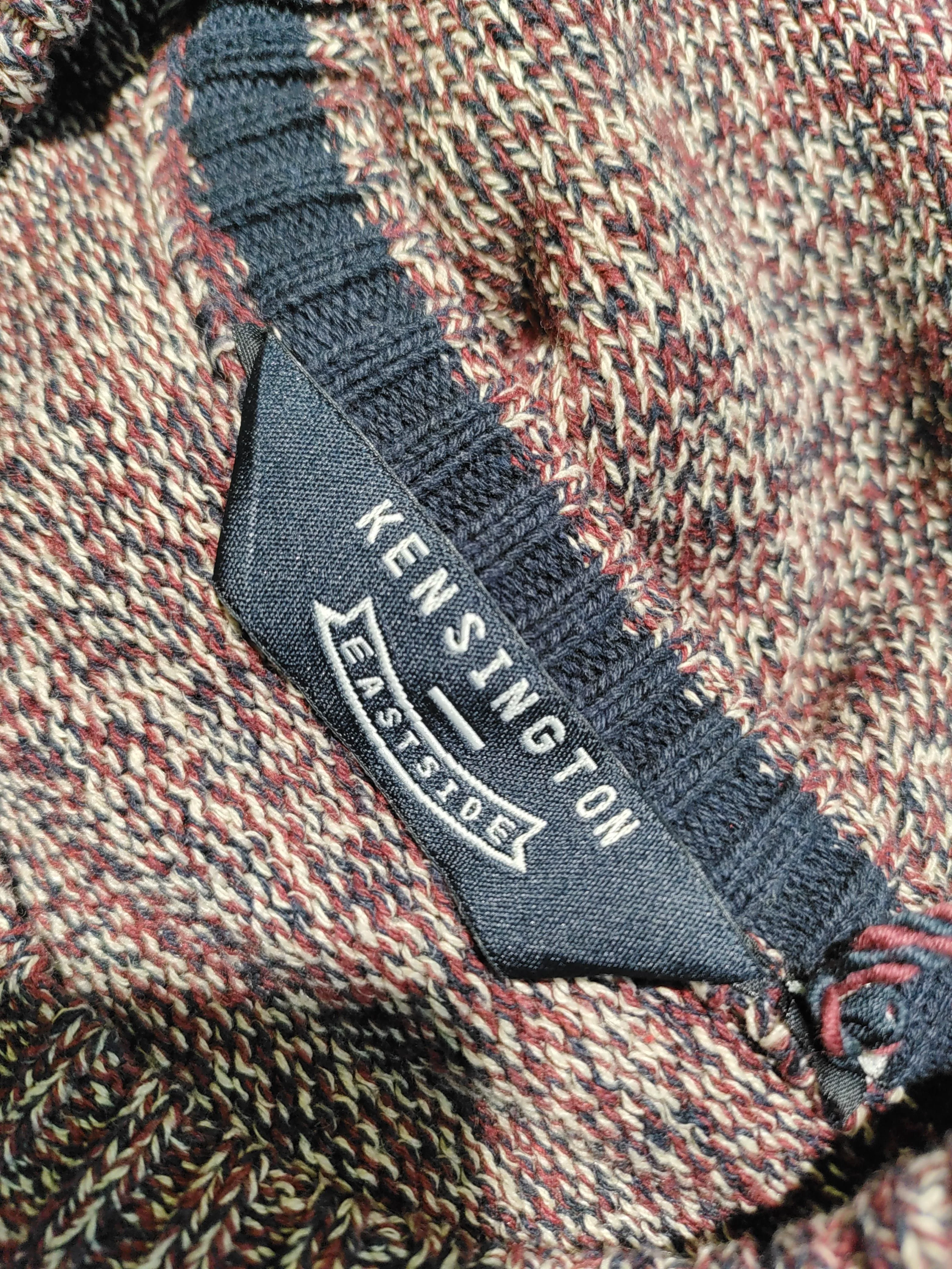Kensington Men's Jumper L Red Cotton with Polyester Round Neck Pullover - Image 5
