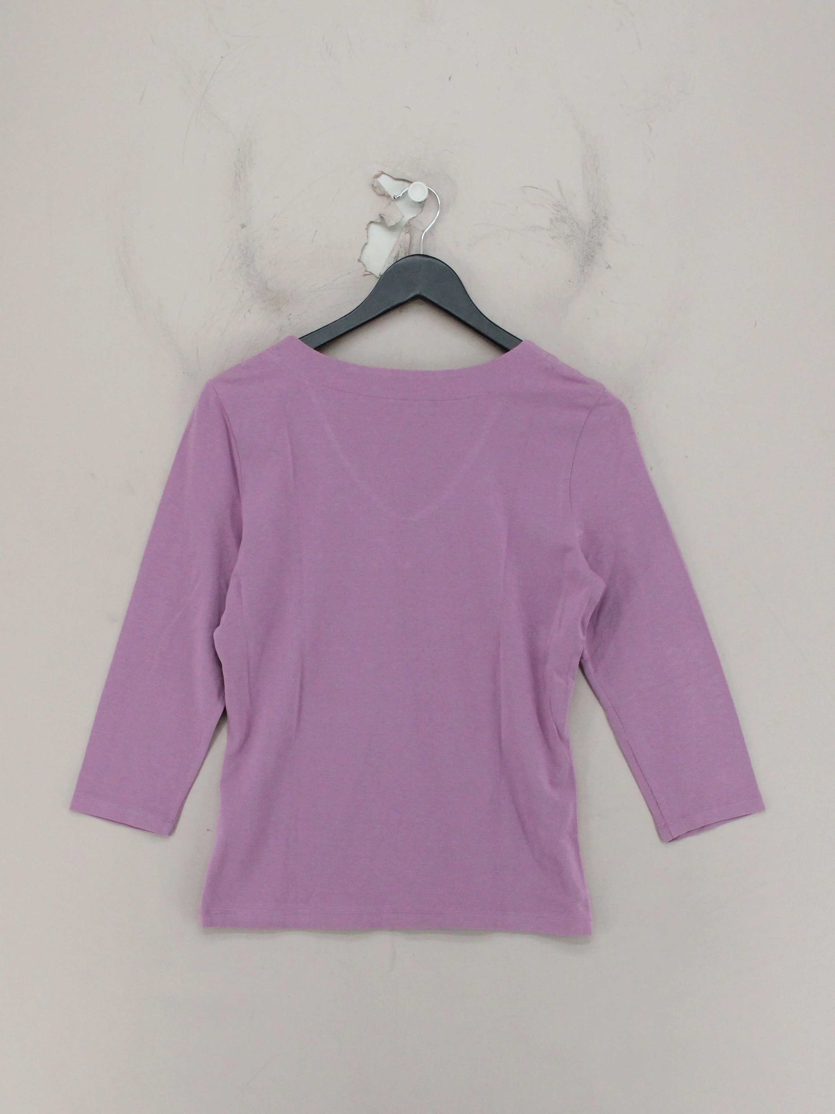 Kettlewell Women's Top M Purple Cotton with Lyocell Modal, Elastane Basic - Image 2
