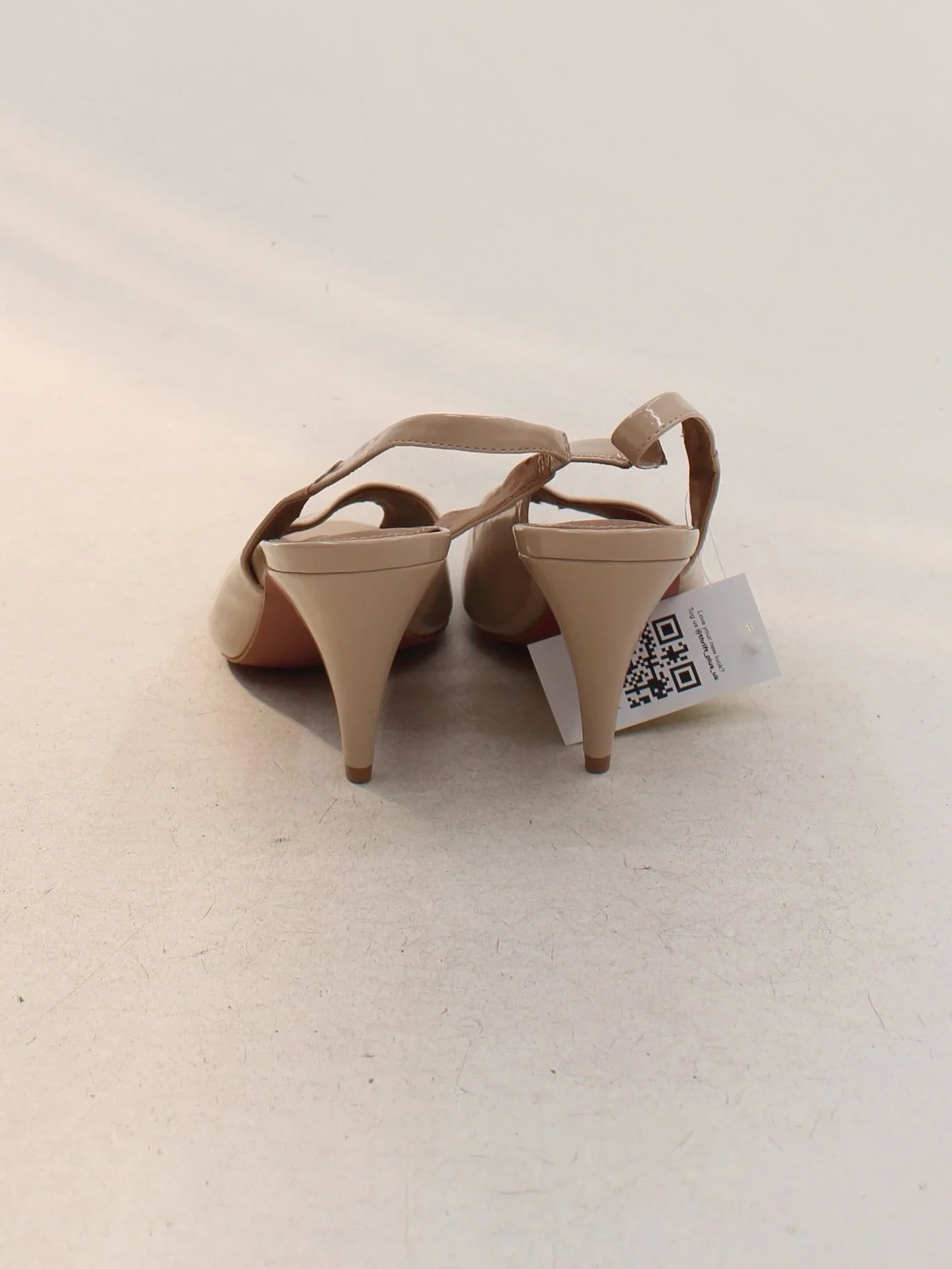 KG - Kurt Geiger Women's Heels UK 6.5 Cream 100% Faux Leather Court - Image 3