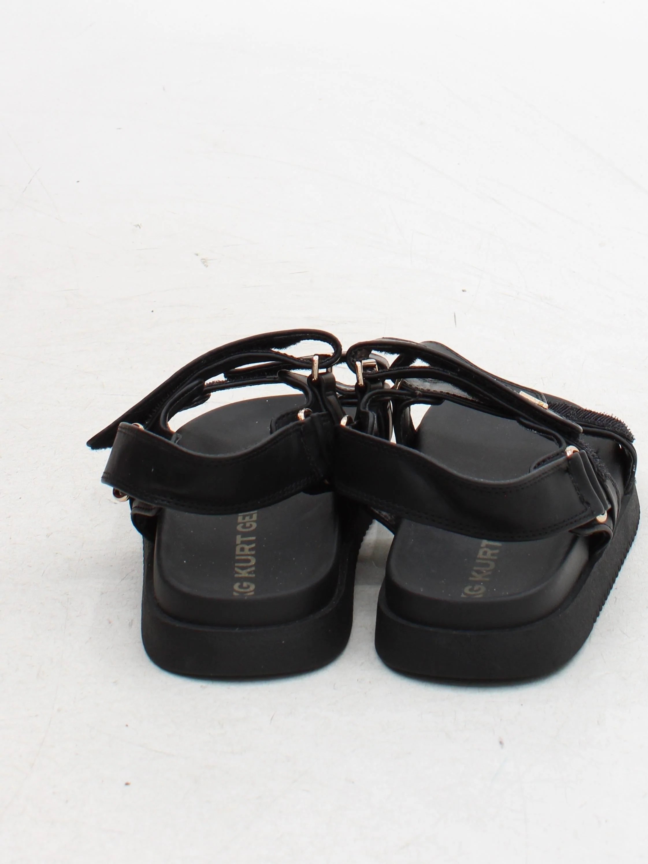 KG - Kurt Geiger Women's Sandals UK 6.5 Black 100% Faux Leather Strappy - Image 3