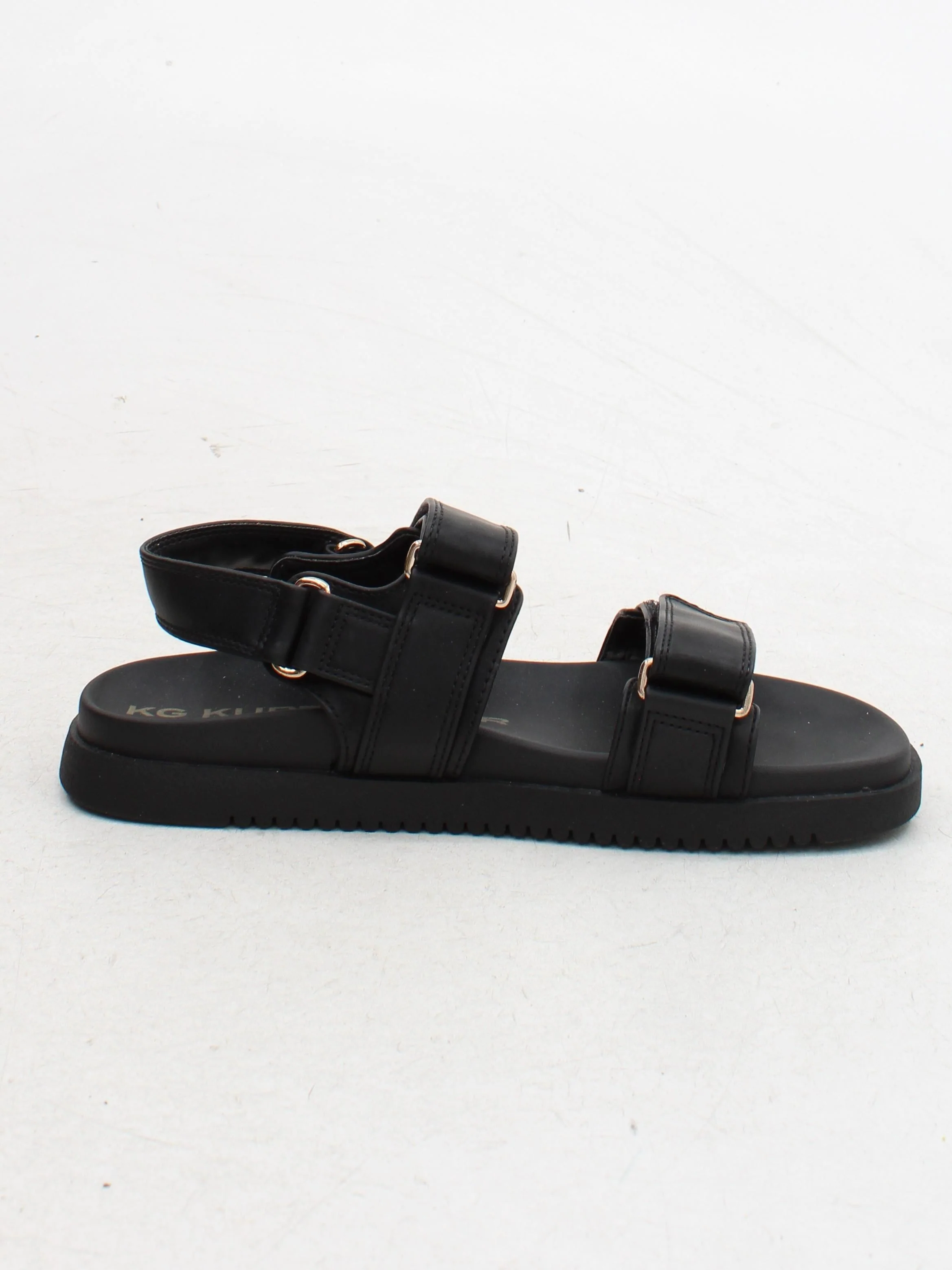 KG - Kurt Geiger Women's Sandals UK 6.5 Black 100% Faux Leather Strappy - Image 5