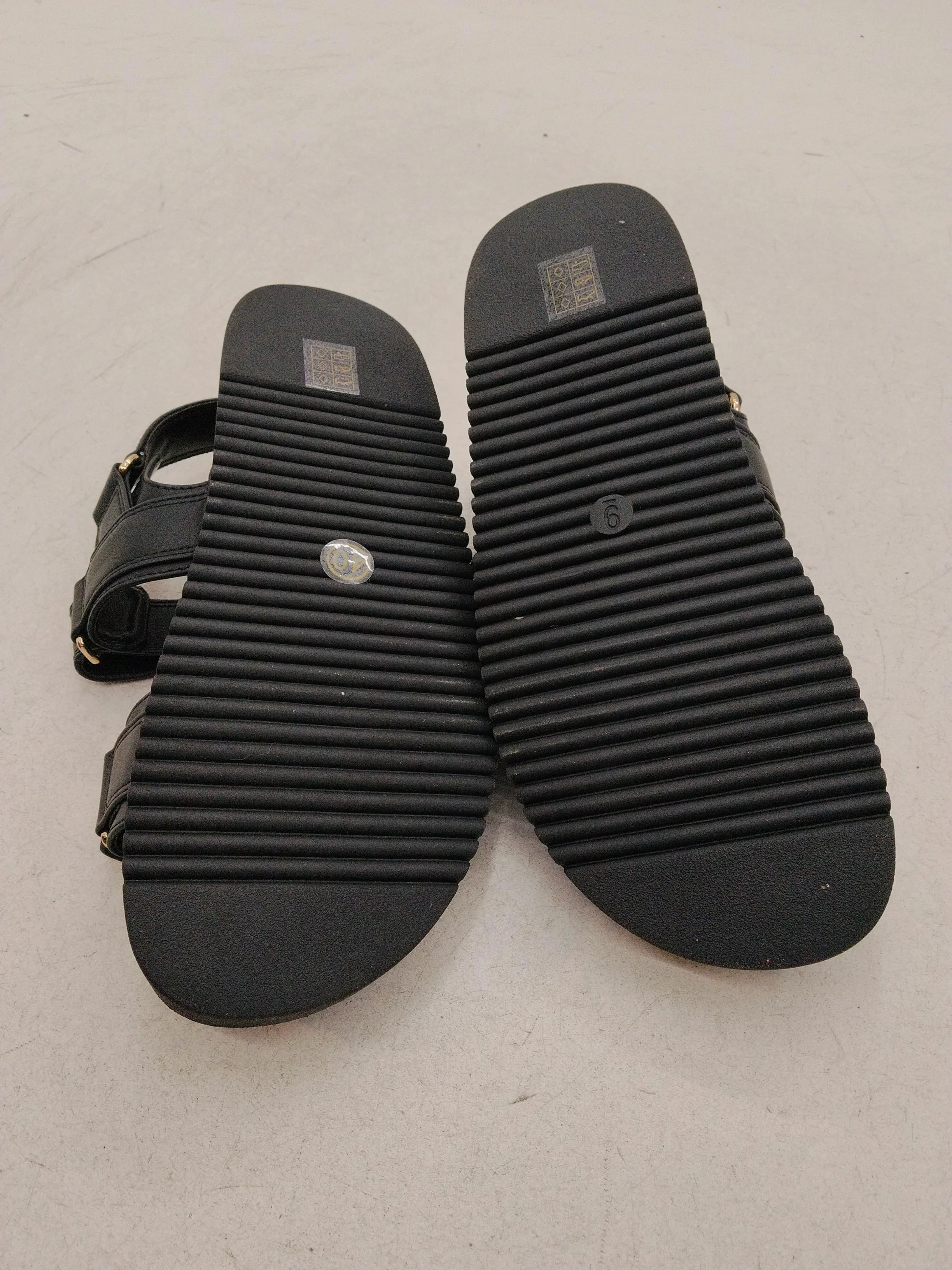 KG - Kurt Geiger Women's Sandals UK 6.5 Black 100% Faux Leather Strappy - Image 7