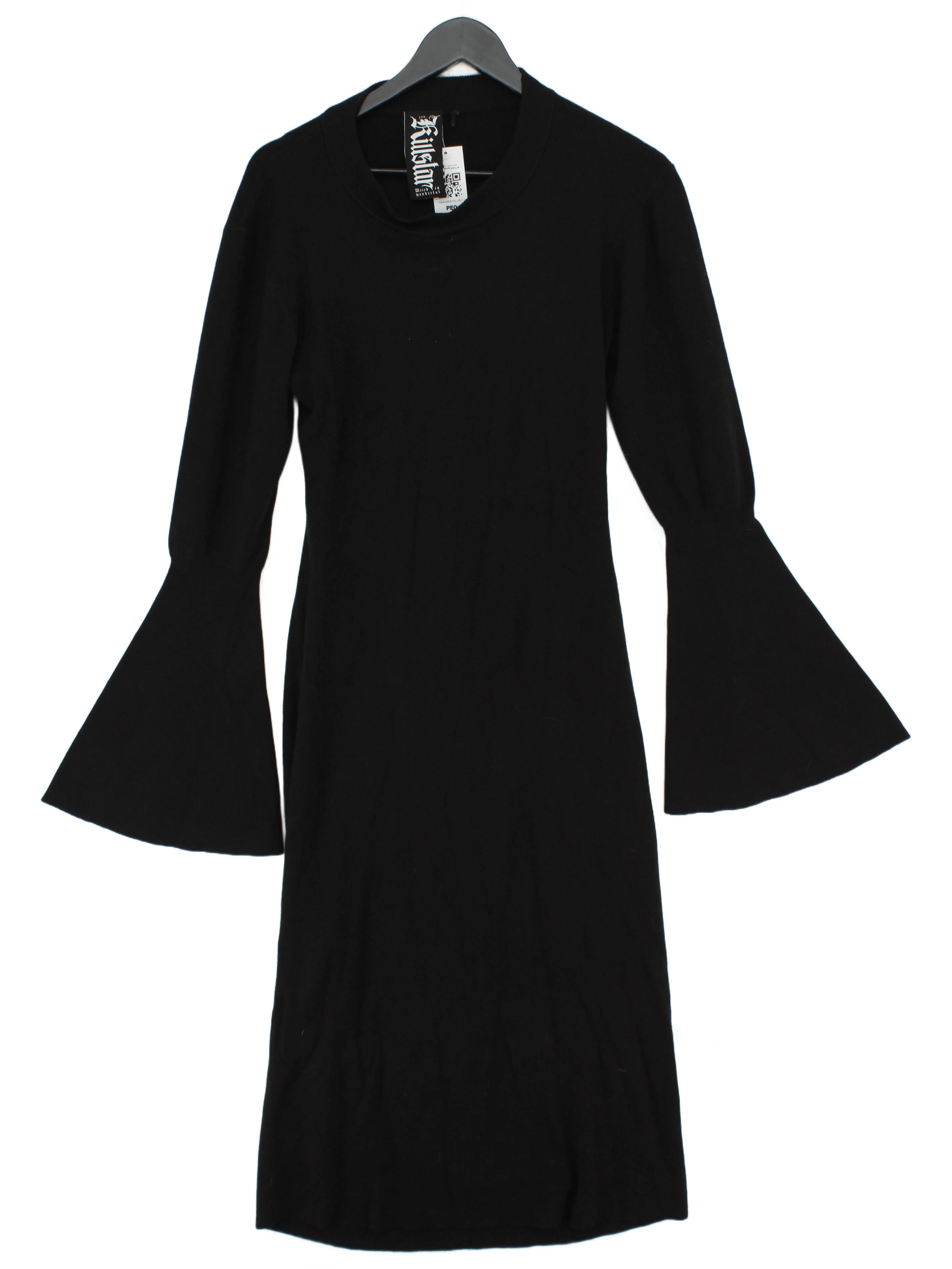 Killstar Jumper Midi Dress XXL in Black