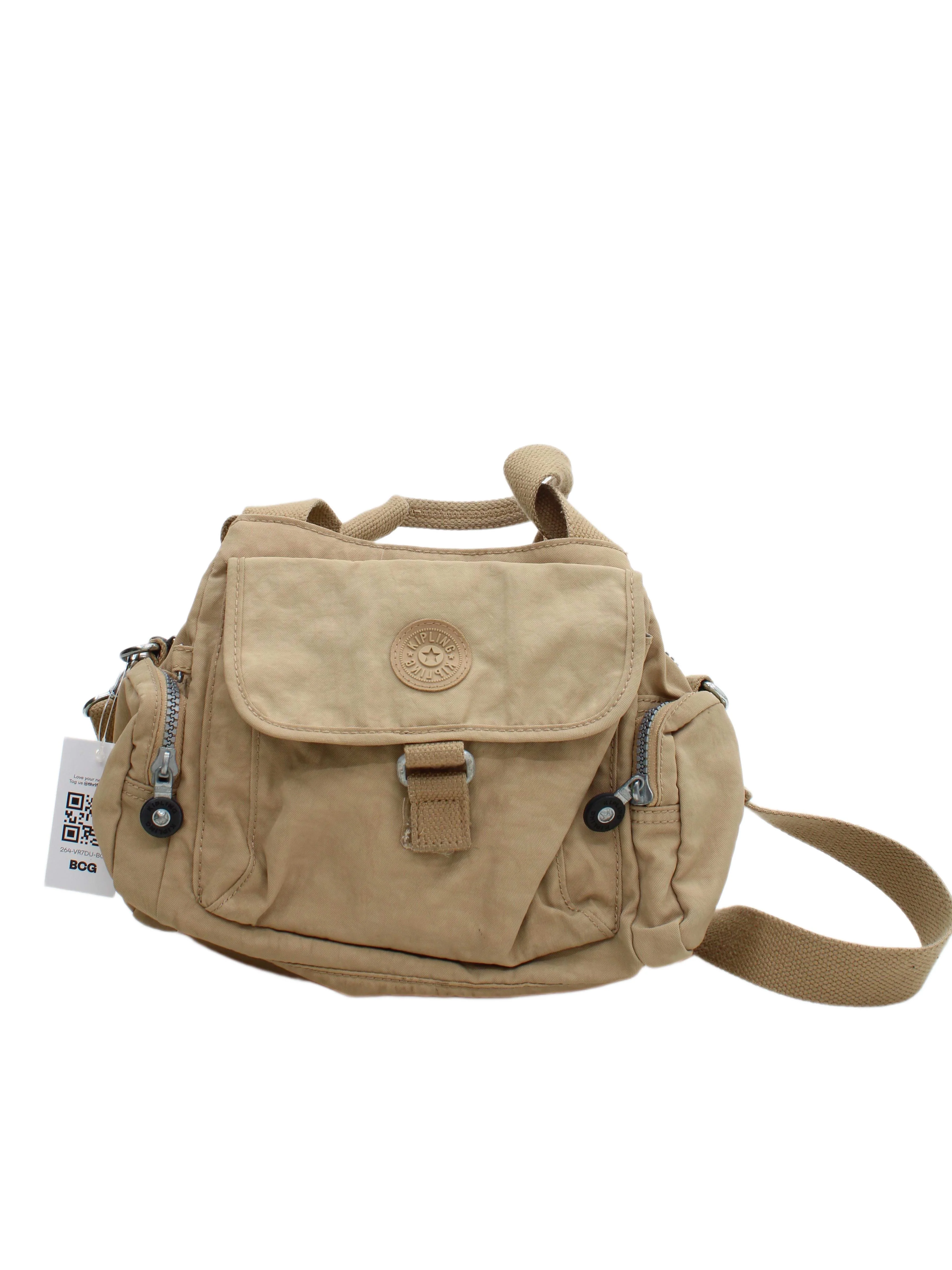 Kipling Women's Bag Tan 100% Nylon Shoulder Bag